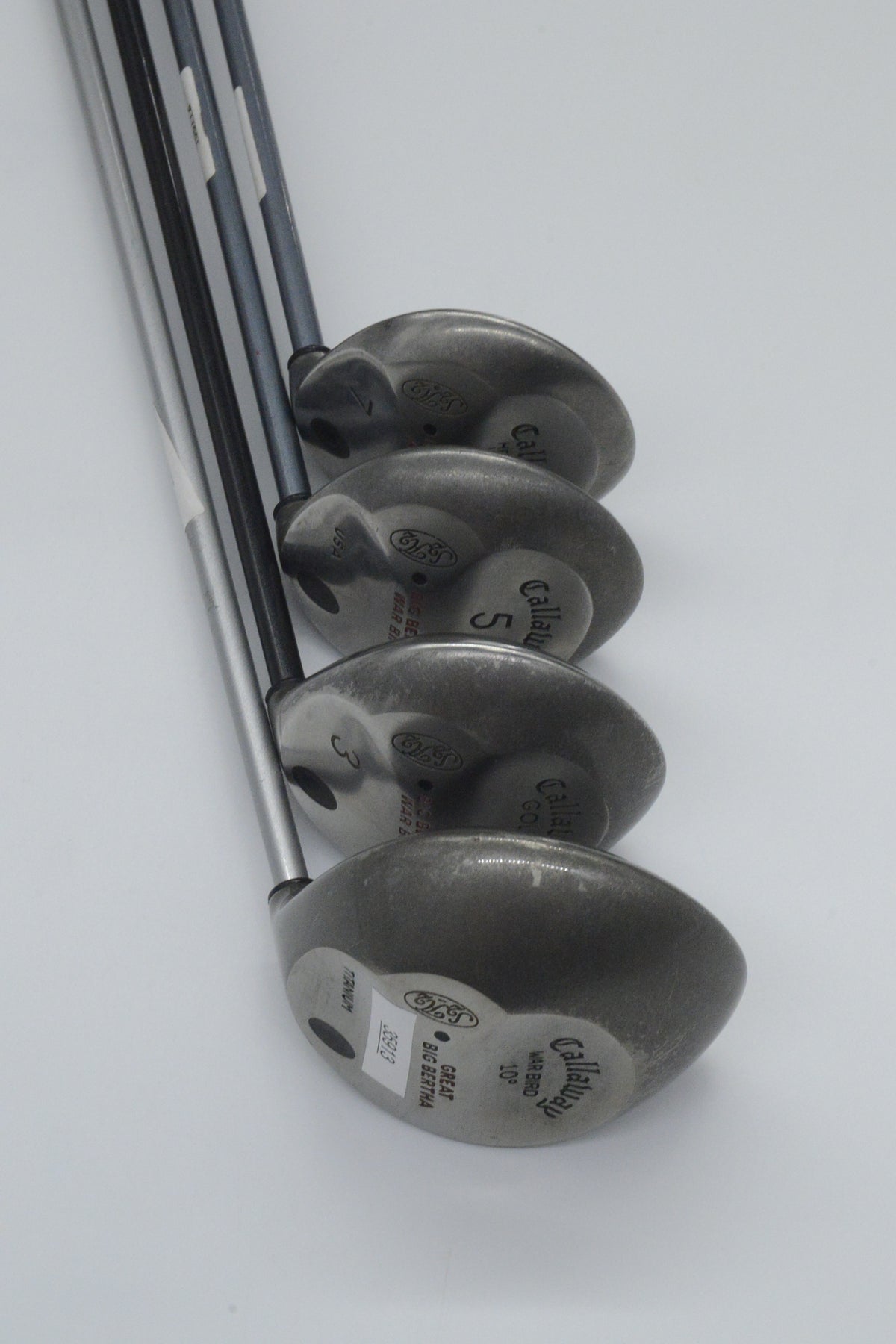 Callaway Big Bertha War Bird D, 3W, 5W, 7W Wood Set R Flex