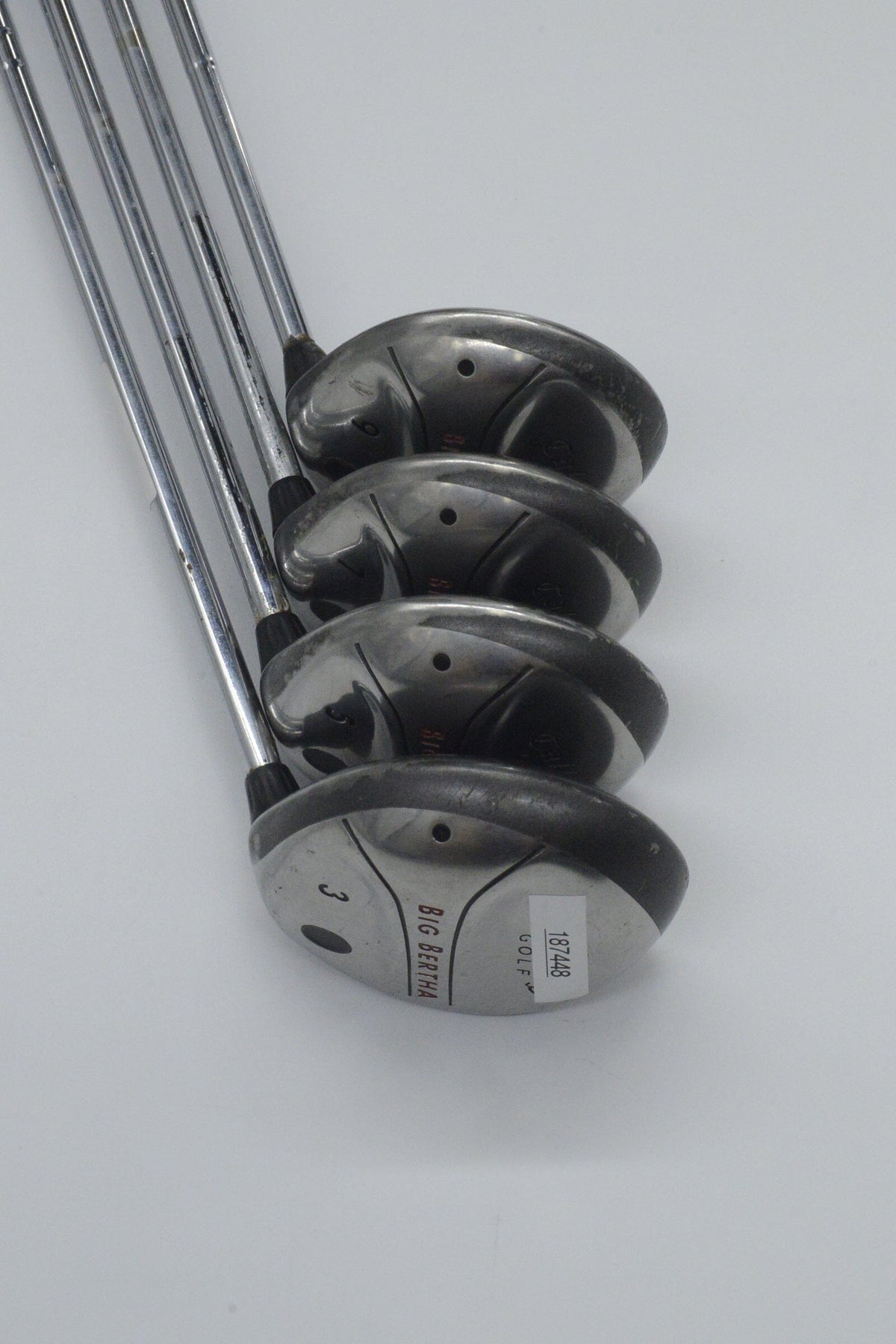 Callaway Big Bertha 2004 3W, 5W, 7W, 9W Wood Set Uniflex Golf Clubs GolfRoots