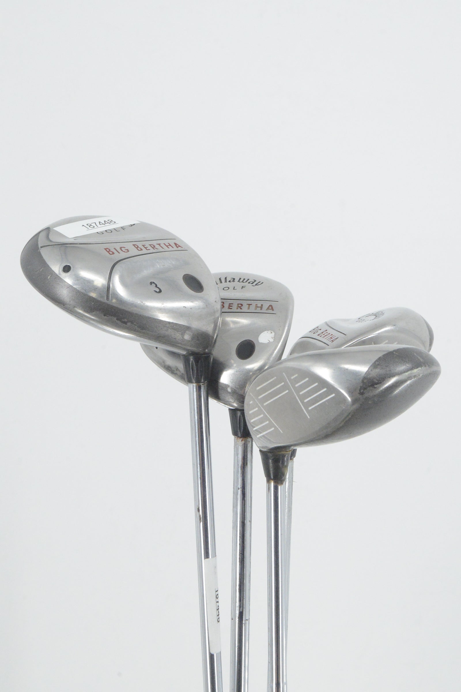 Callaway Big Bertha 2004 3W, 5W, 7W, 9W Wood Set Uniflex