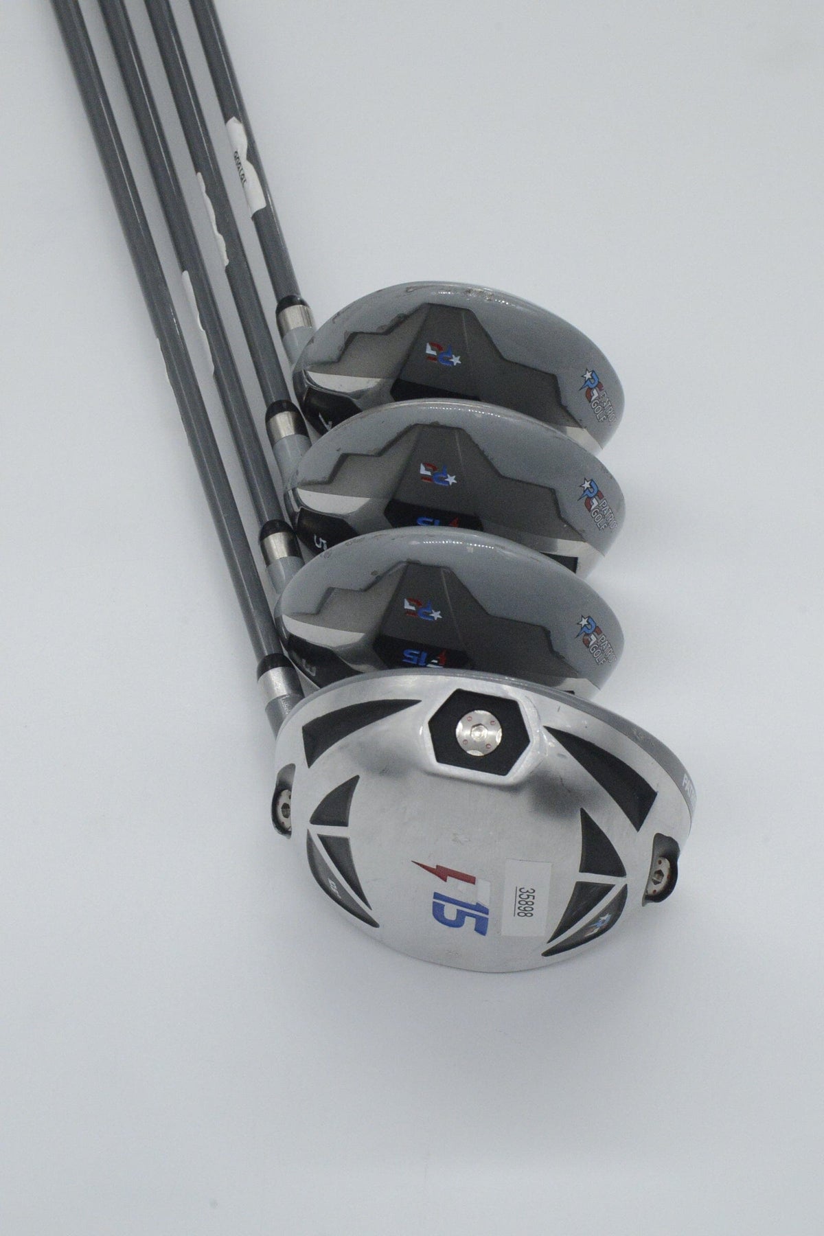 Patriot Golf F15 D, 3W, 5W, 7W SR Flex Golf Clubs GolfRoots