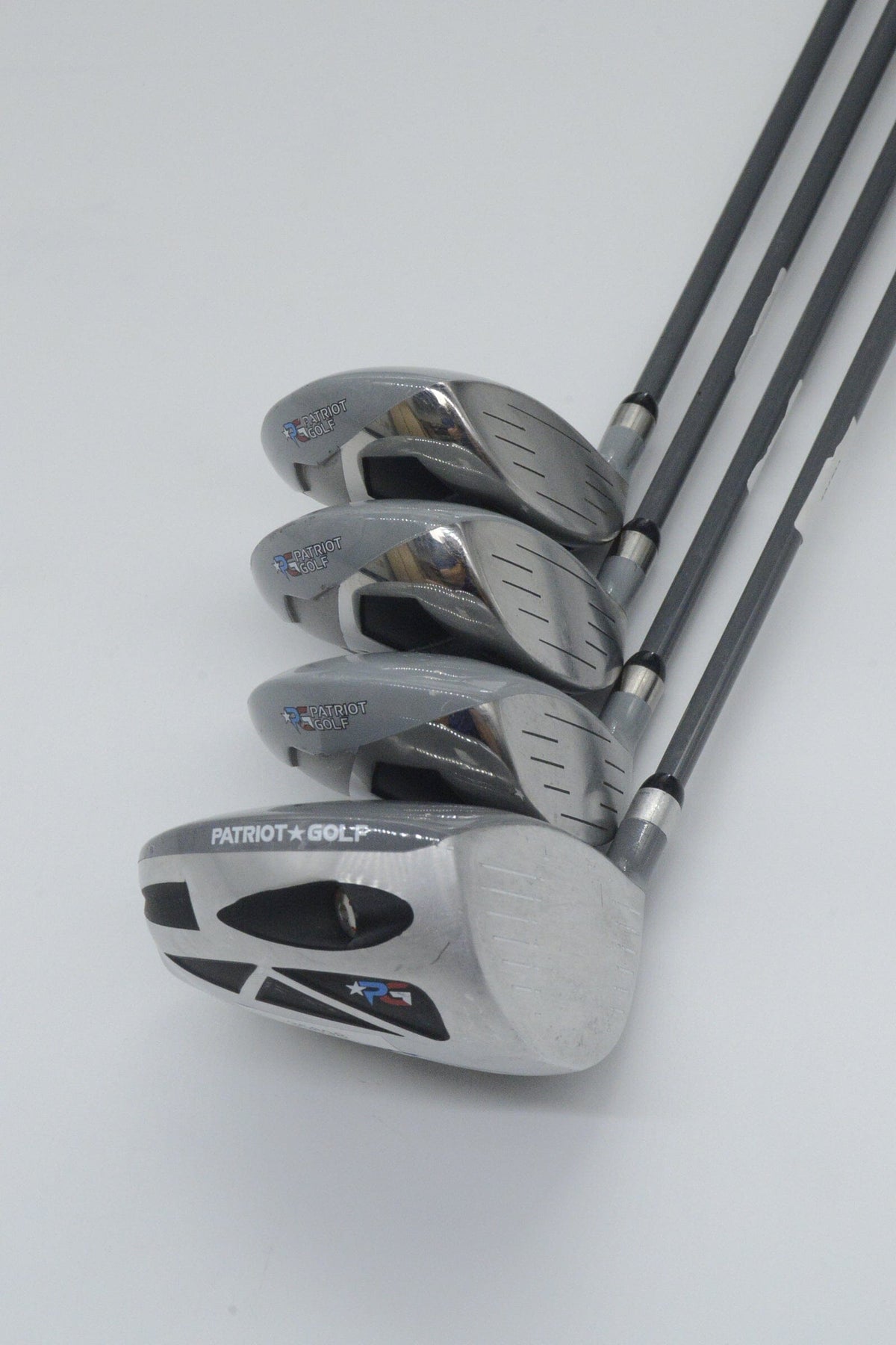 Patriot Golf F15 D, 3W, 5W, 7W SR Flex Golf Clubs GolfRoots