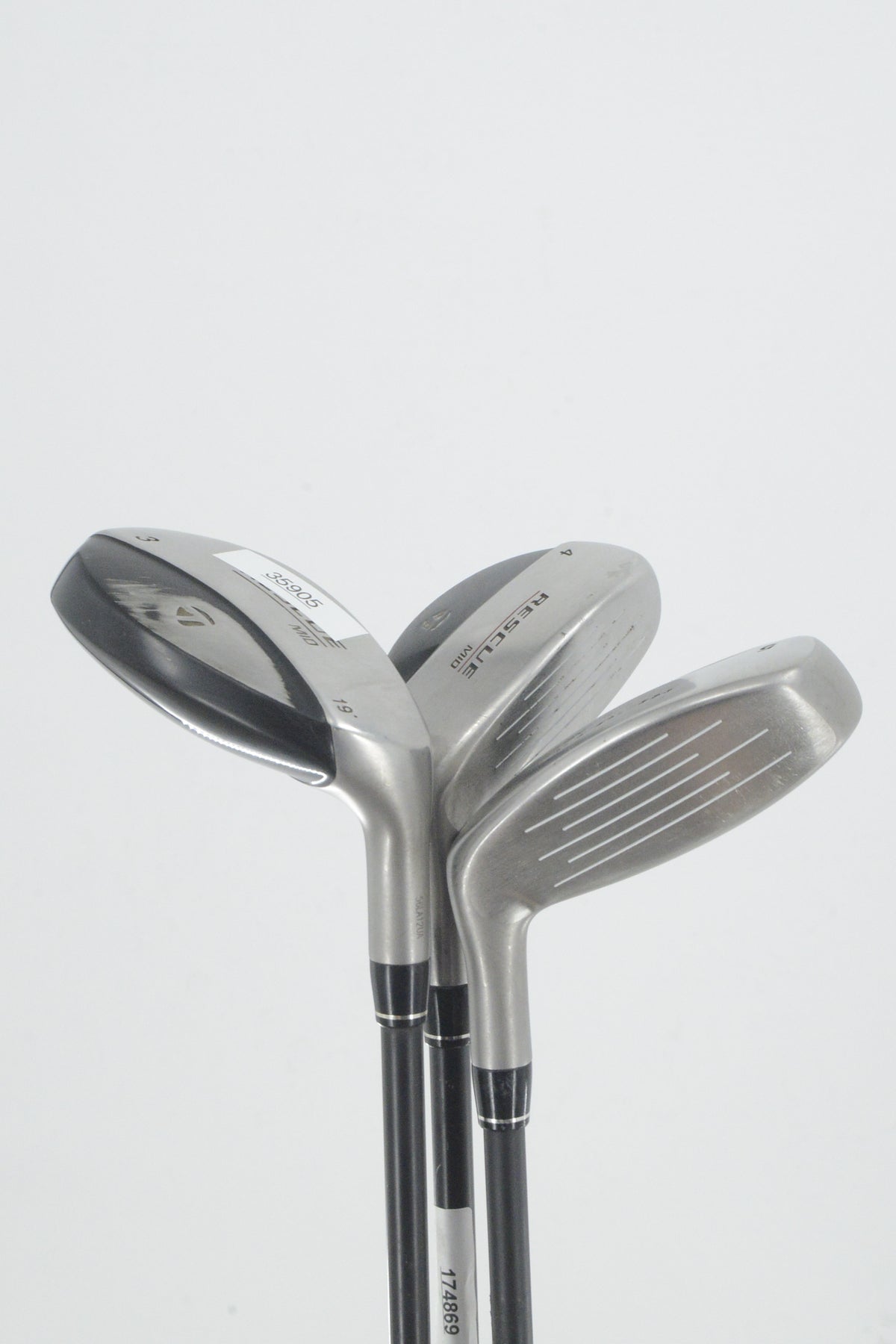 TaylorMade Rescue Mid 3H, 4H, 5H Hybrid Set R Flex