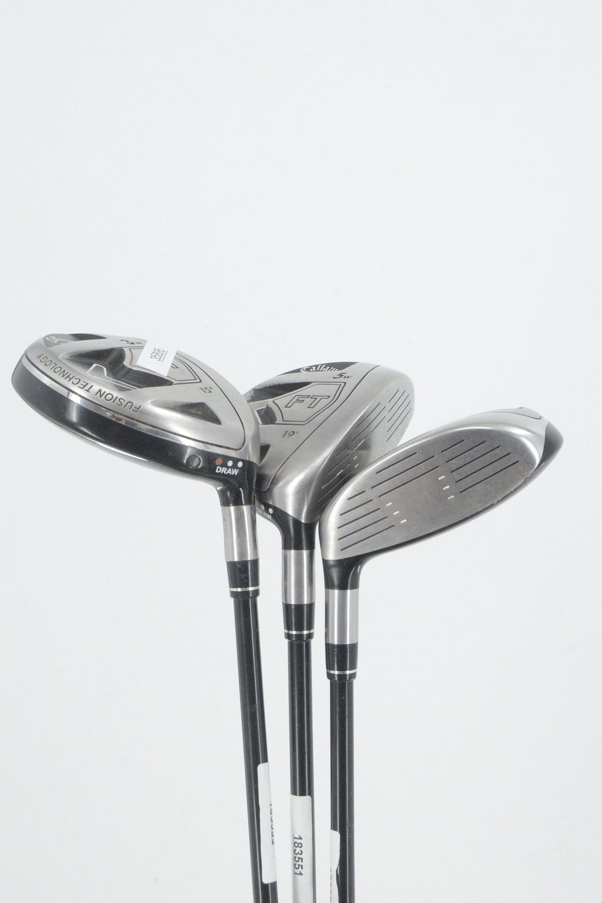 Callaway FT Draw 3W, 5W, 7W Wood Set R Flex Golf Clubs GolfRoots