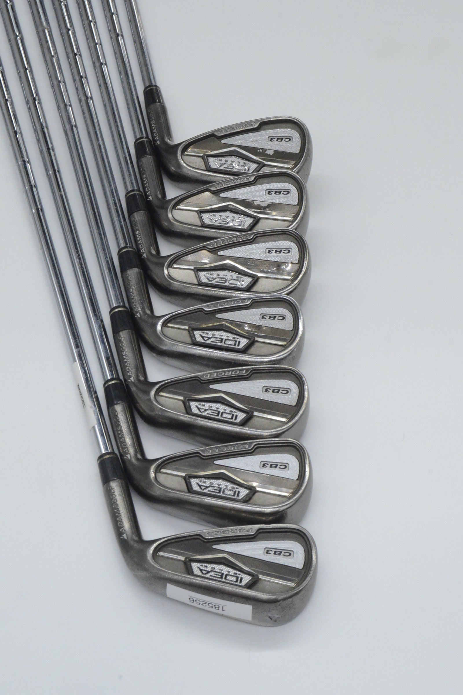 Adams Idea Black CB3 4-PW Iron Set S Flex +0.5"