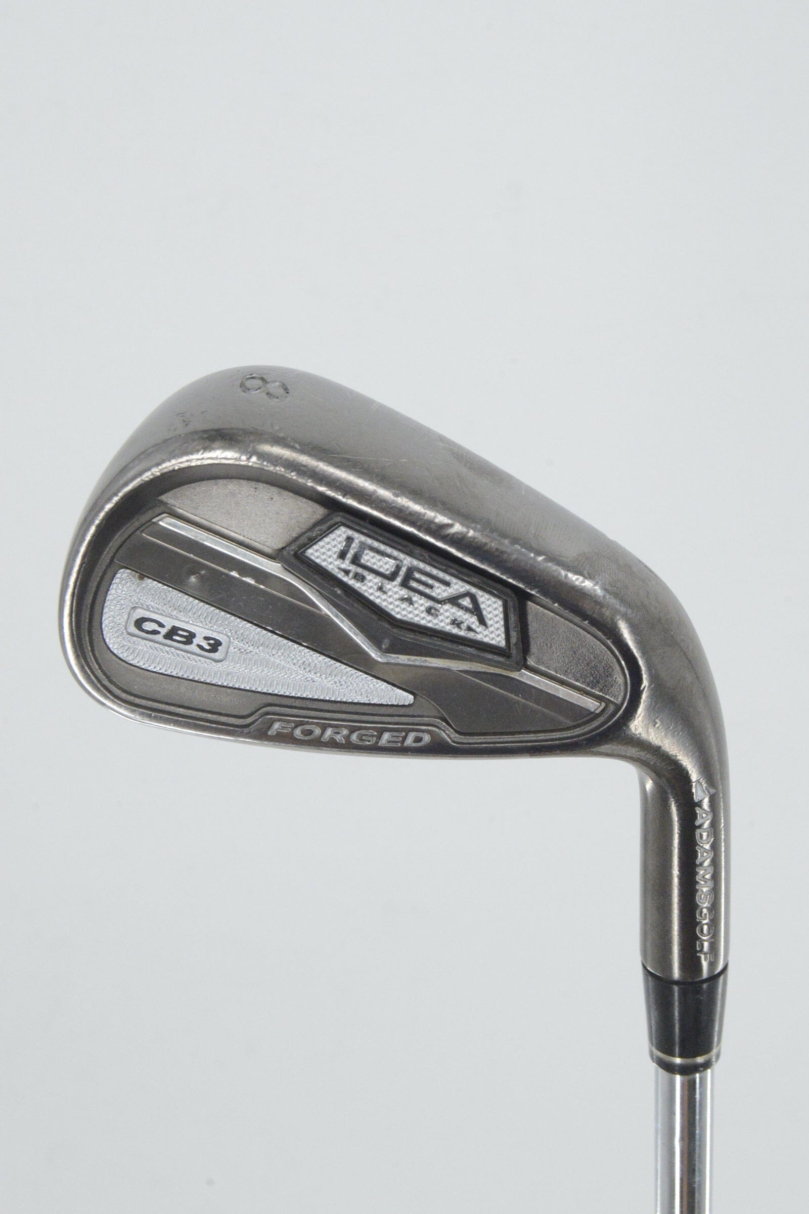 Adams Idea Black CB3 4-PW Iron Set S Flex +0.5"
