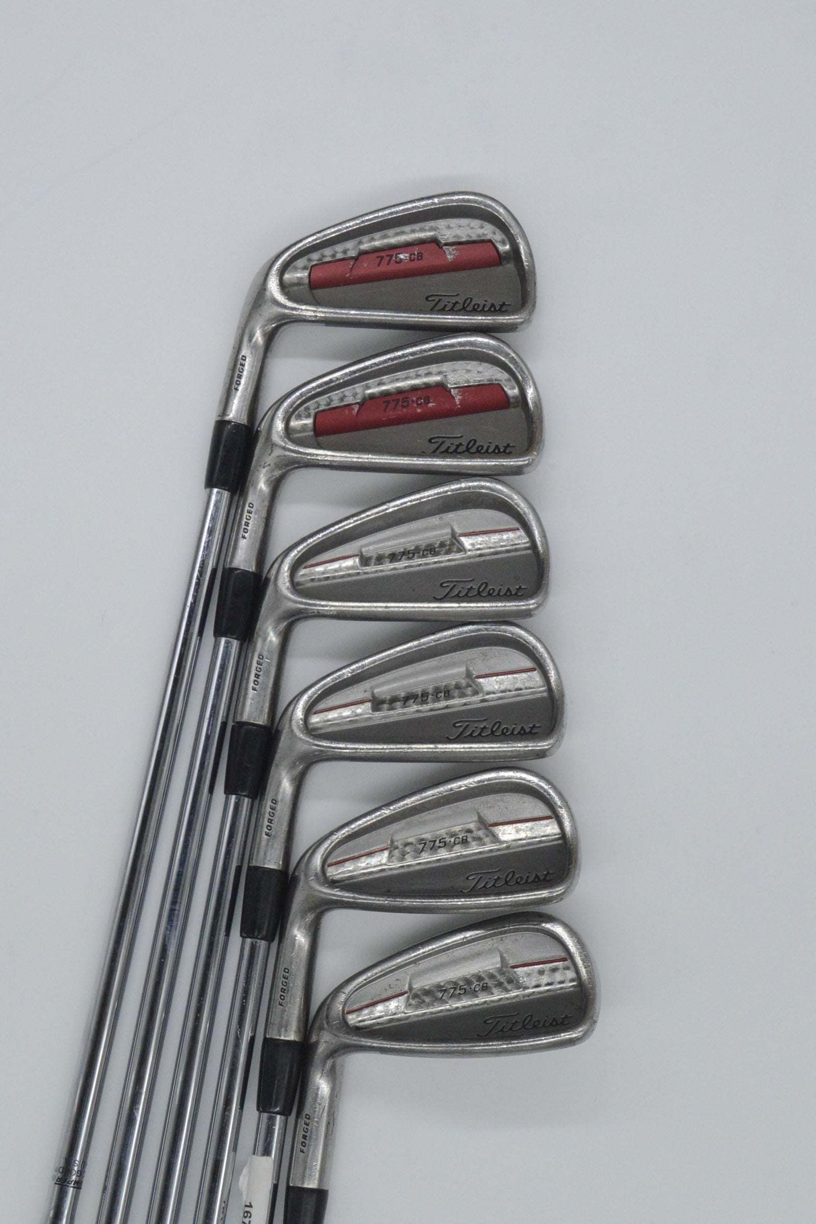 Lefty Titleist 775 CB Forged 4-9 Iron Set S Flex +0.75"