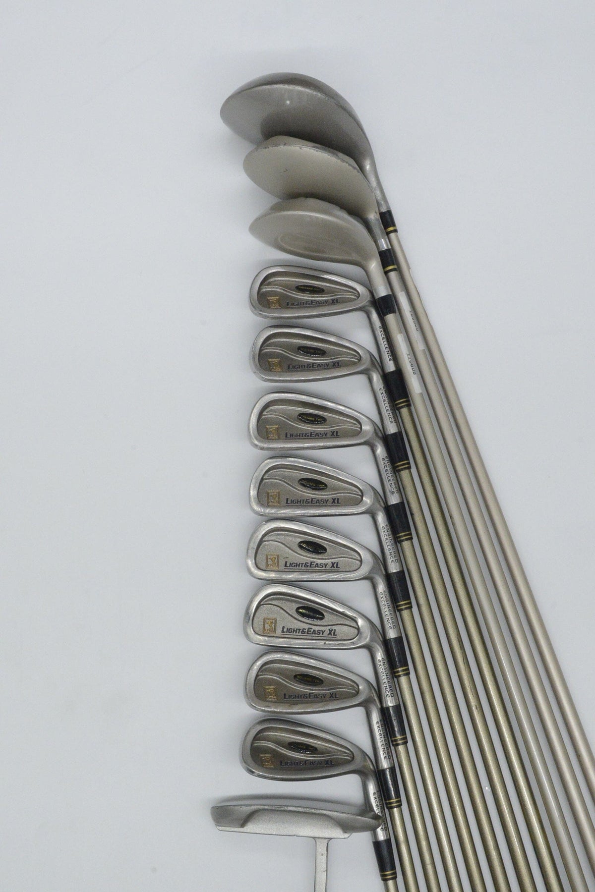 Women's Square Two Light & Easy XL Mixed Full Set W Flex Std Length Golf Clubs GolfRoots