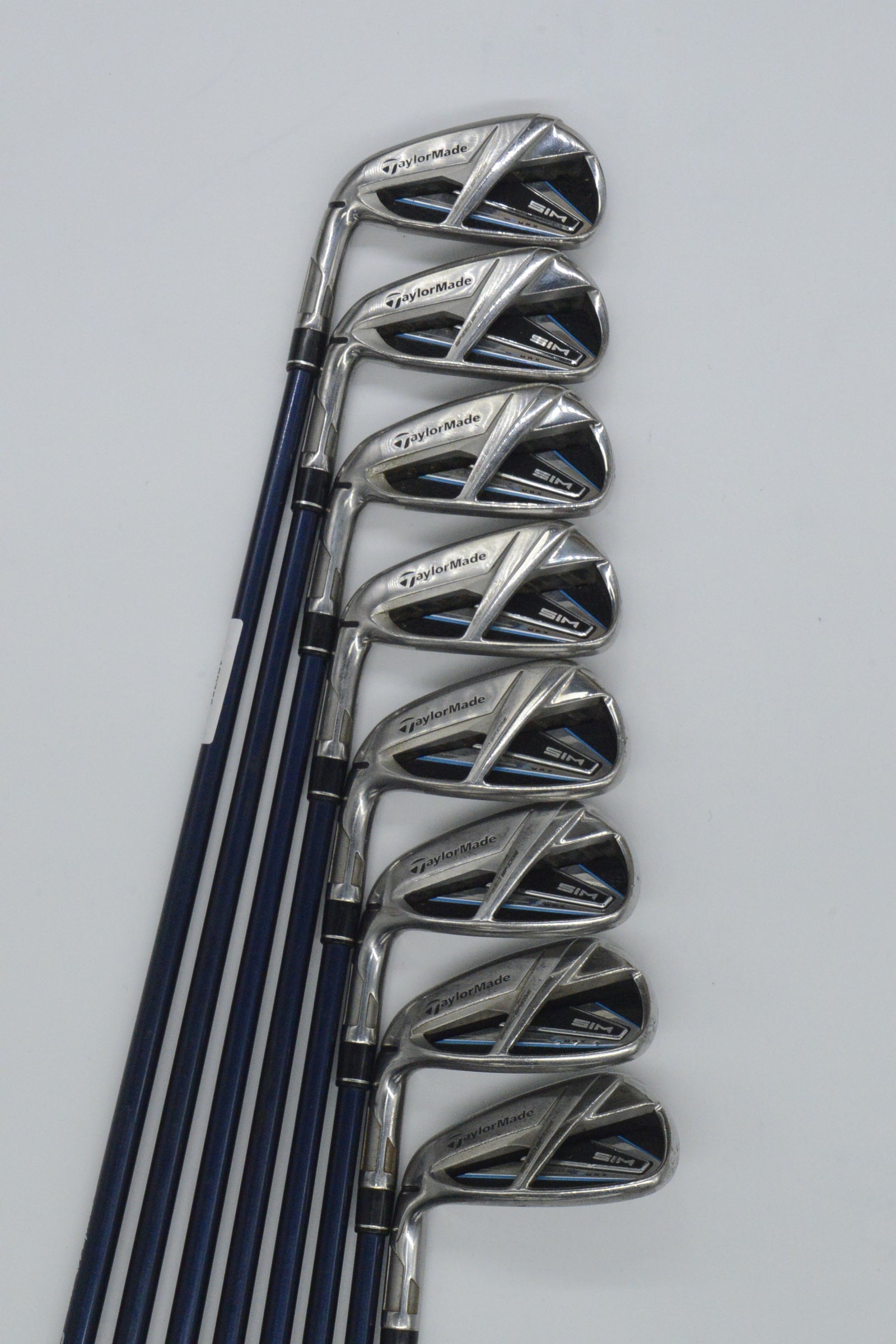 Lefty TaylorMade SIM Max 4-AW Iron Set R Flex -0.25"