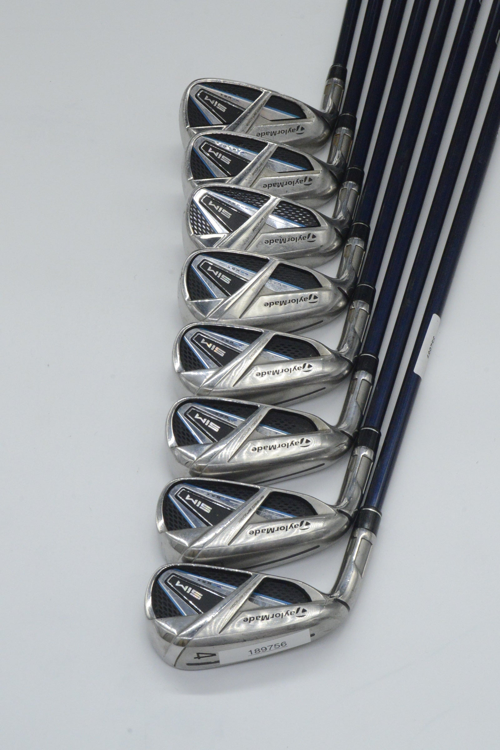 Lefty TaylorMade SIM Max 4-AW Iron Set R Flex -0.25"