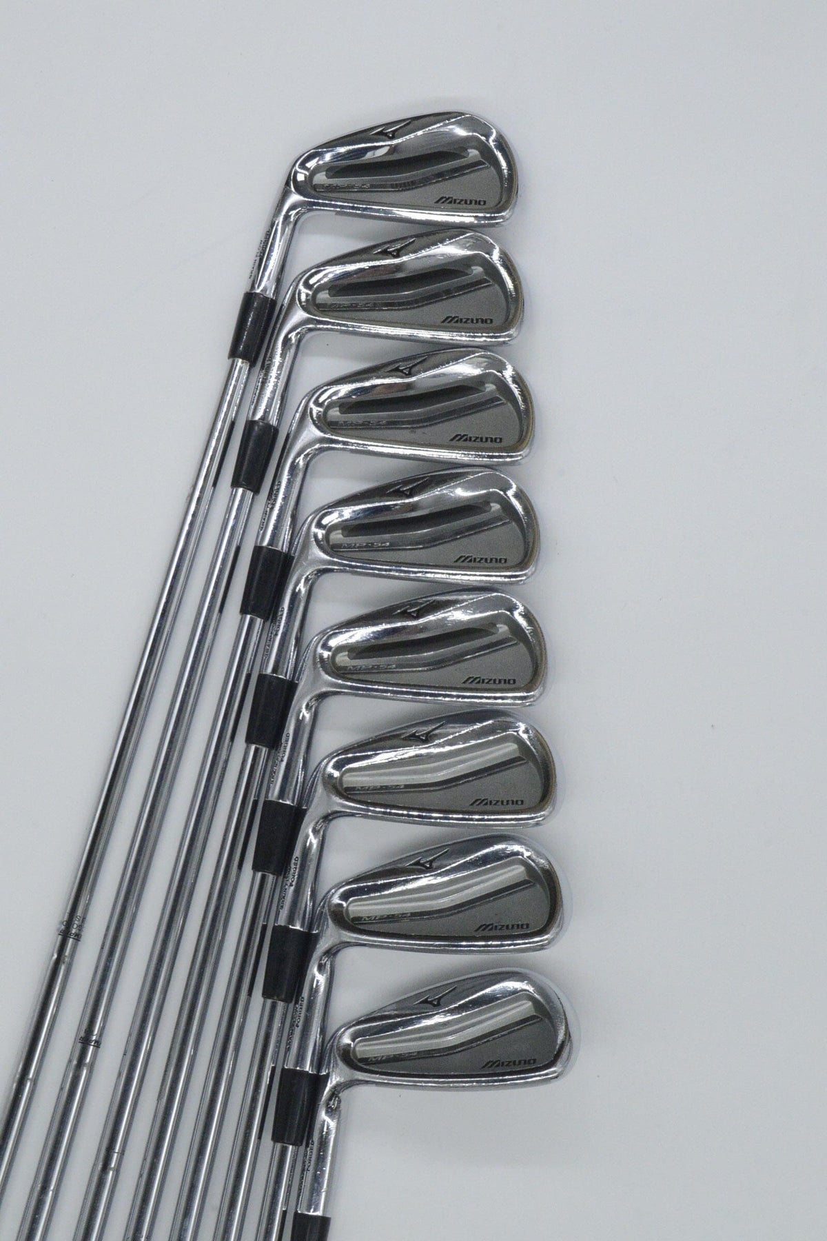 Lefty Mizuno MP-54 3-PW Iron Set S Flex Std Length Golf Clubs GolfRoots