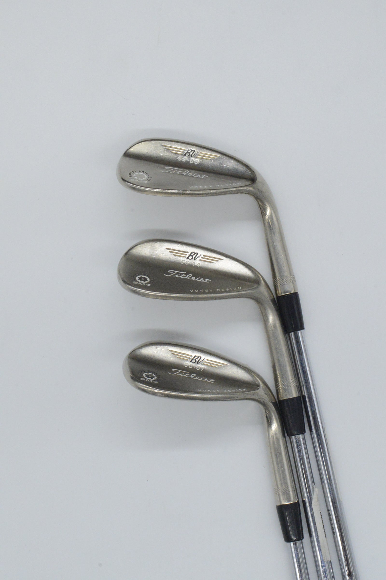 Titleist Vokey SM4 Black Nickel 52, 56, 60 Degree Wedge Set Wedge Flex