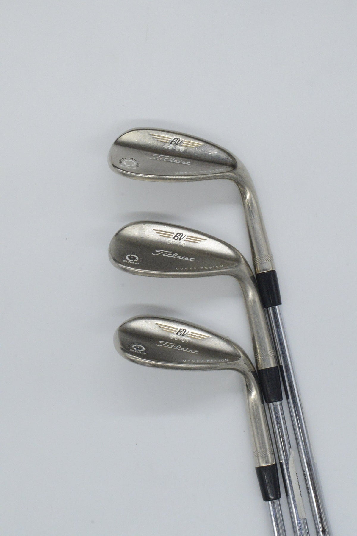 Titleist Vokey SM4 Black Nickel 52, 56, 60 Degree Wedge Set Wedge Flex Golf Clubs GolfRoots