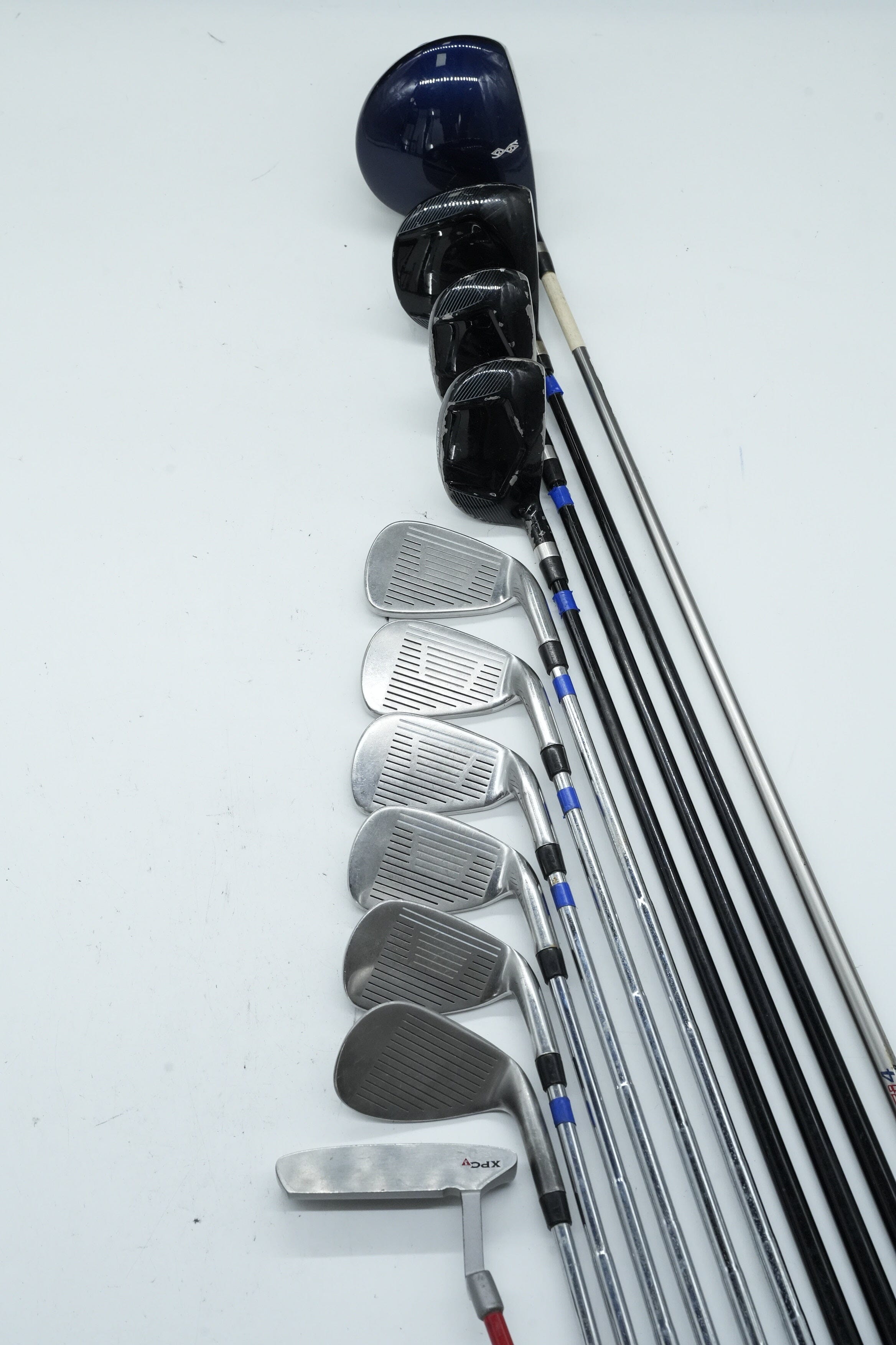 Lefty MaxFli Black Max (No 9 Iron) Mixed Full Set R Flex +0.25"
