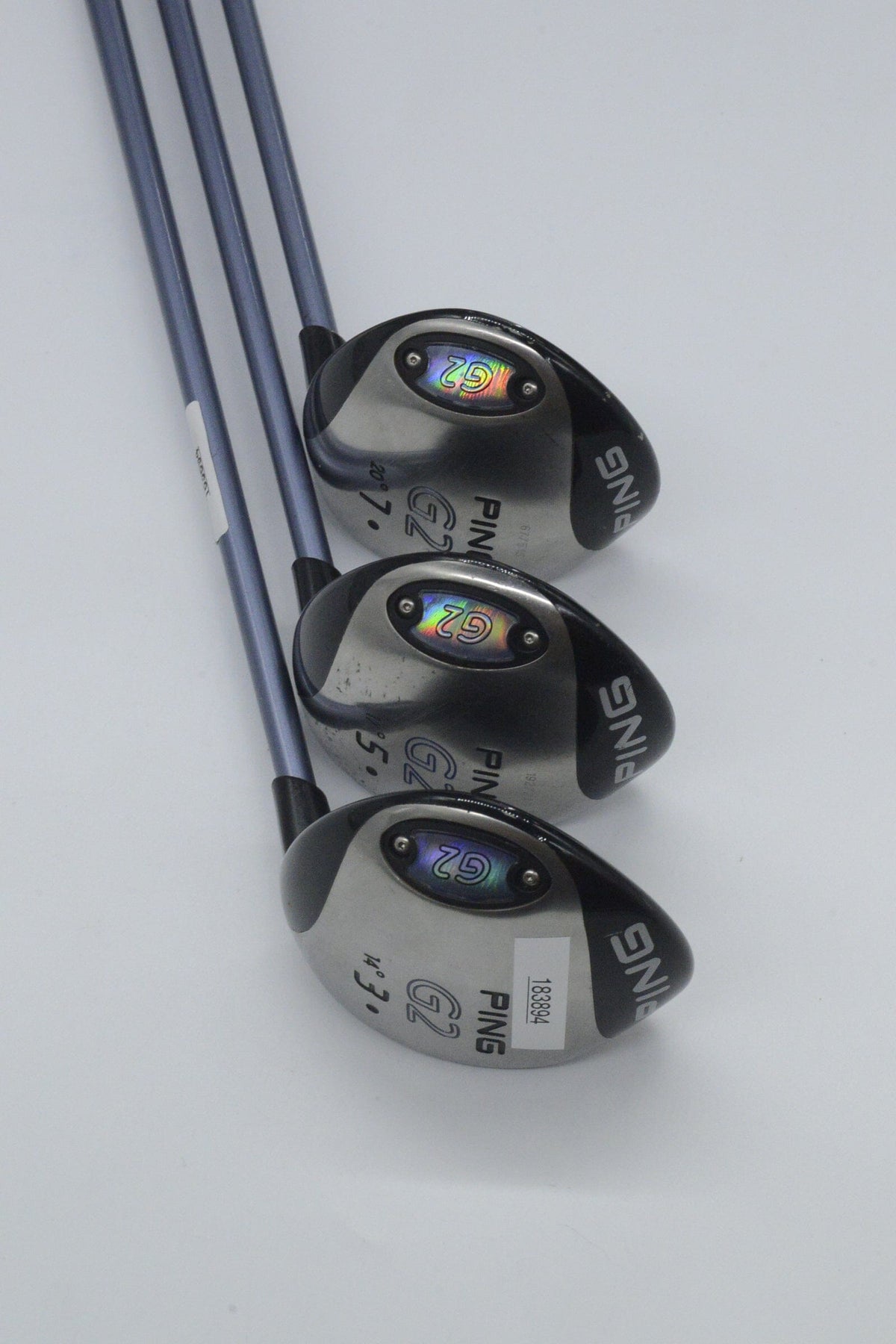Women's Ping G2 3W, 5W, 7W Wood Set W Flex
