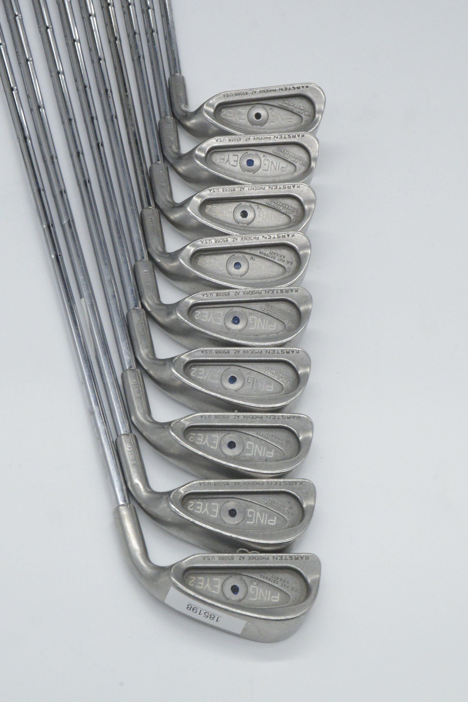 Ping Eye 2 2-PW Iron Set S Flex -0.25" Golf Clubs GolfRoots