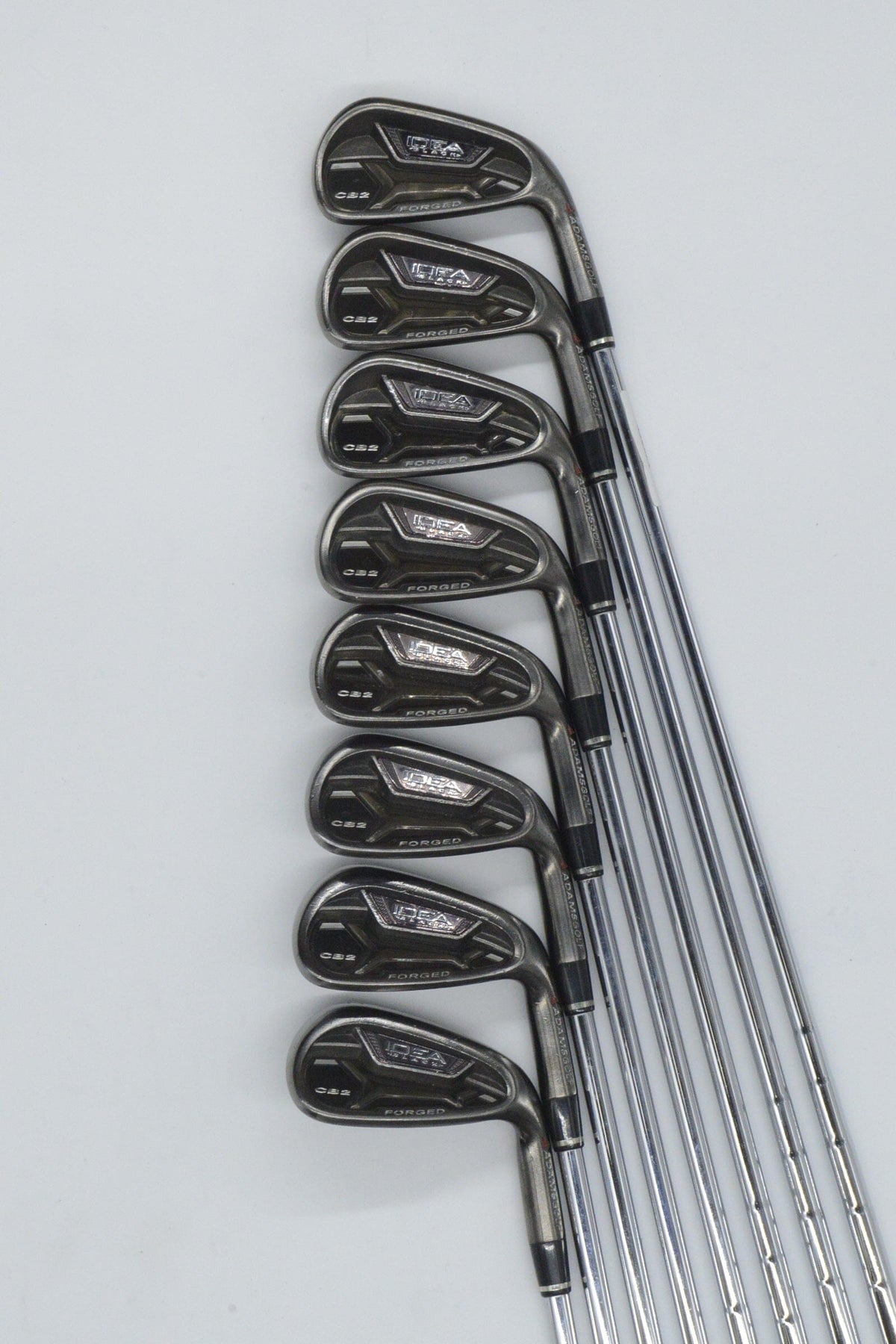 Adams Idea Pro Black Cb2 4-GW Iron Set R Flex +0.25" Golf Clubs GolfRoots