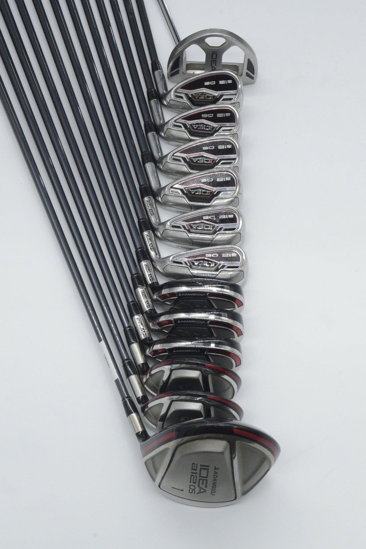 Adams Idea A12OS Hybrid Mixed Full Set SR Flex Std Length Golf Clubs GolfRoots