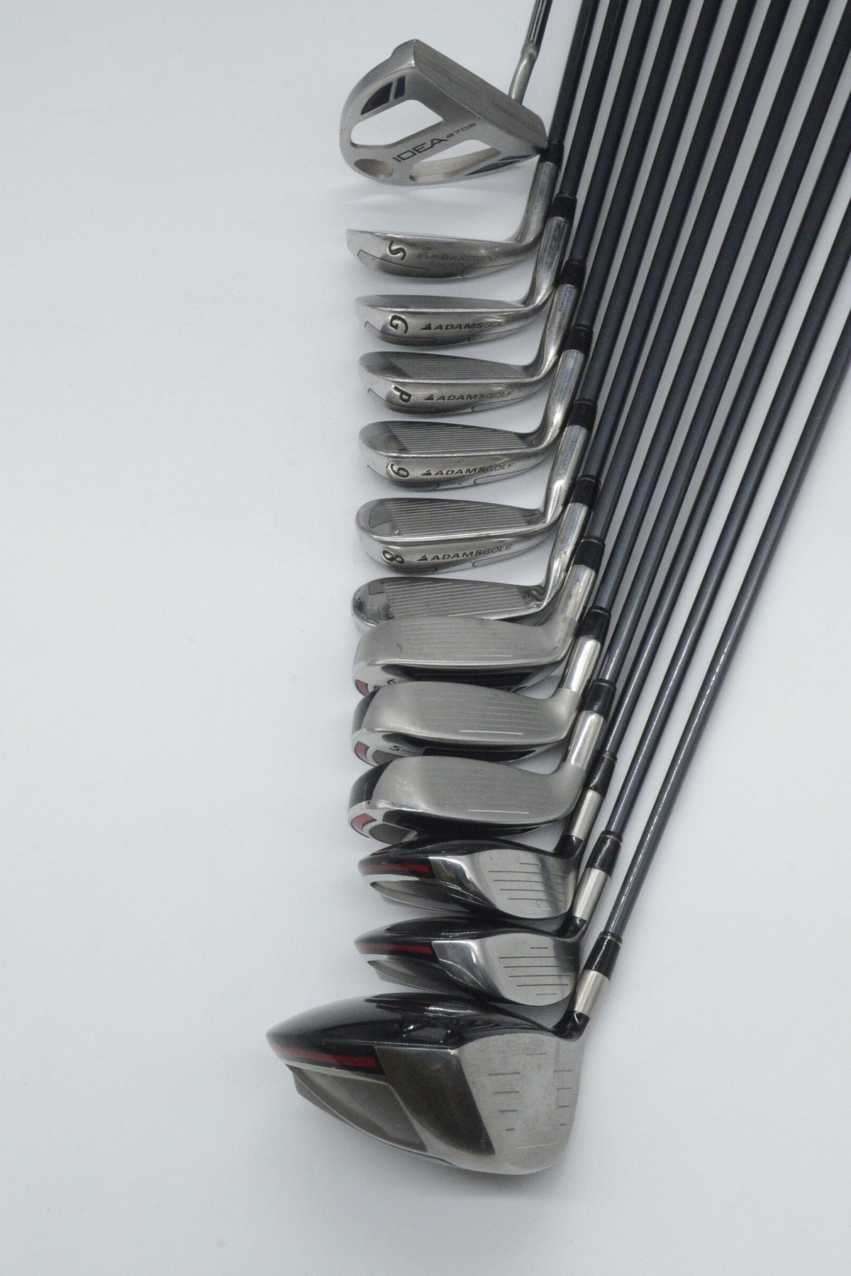 Adams Idea A12OS Hybrid Mixed Full Set SR Flex Std Length Golf Clubs GolfRoots
