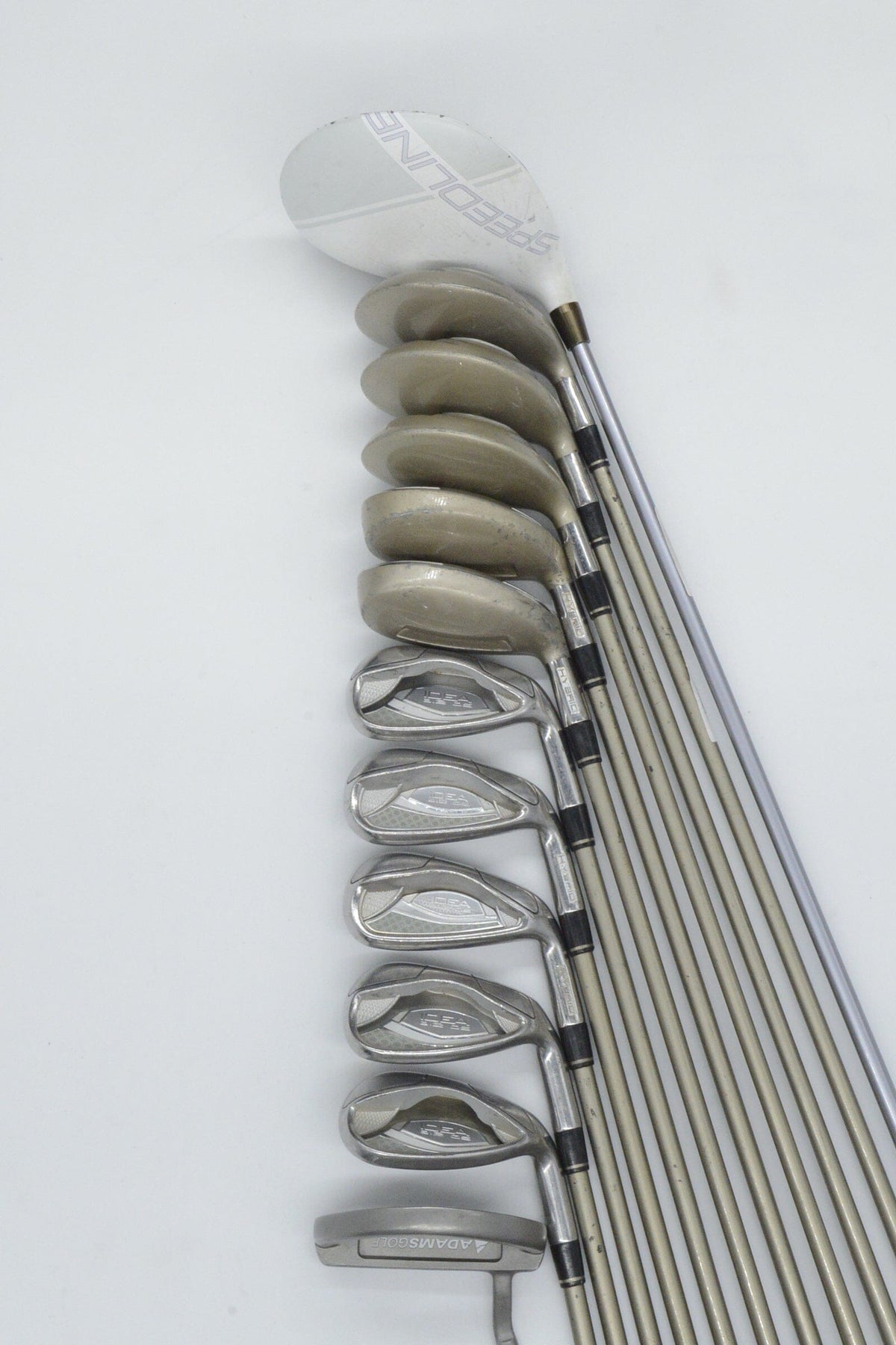 Women's Adams Idea A12OS Hybrid Mixed Full Set W Flex +0.25" Golf Clubs GolfRoots