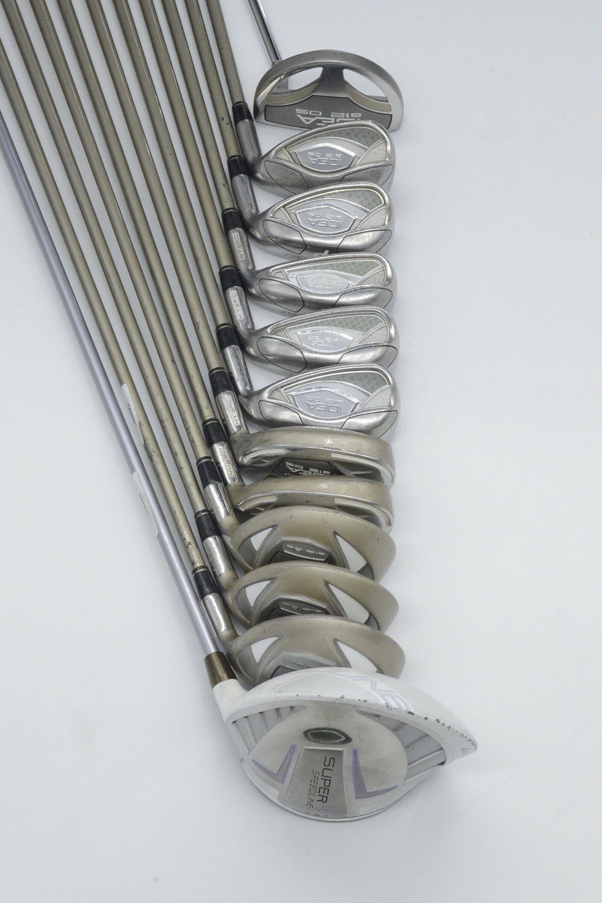 Women's Adams Idea A12OS Hybrid Mixed Full Set W Flex +0.25" Golf Clubs GolfRoots