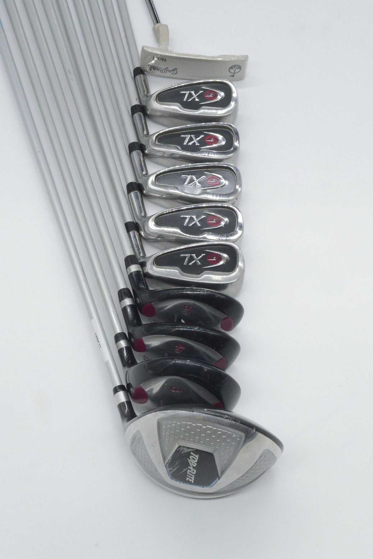 Women's Top Flite XL Mixed Full Set W Flex -1.75" Golf Clubs GolfRoots