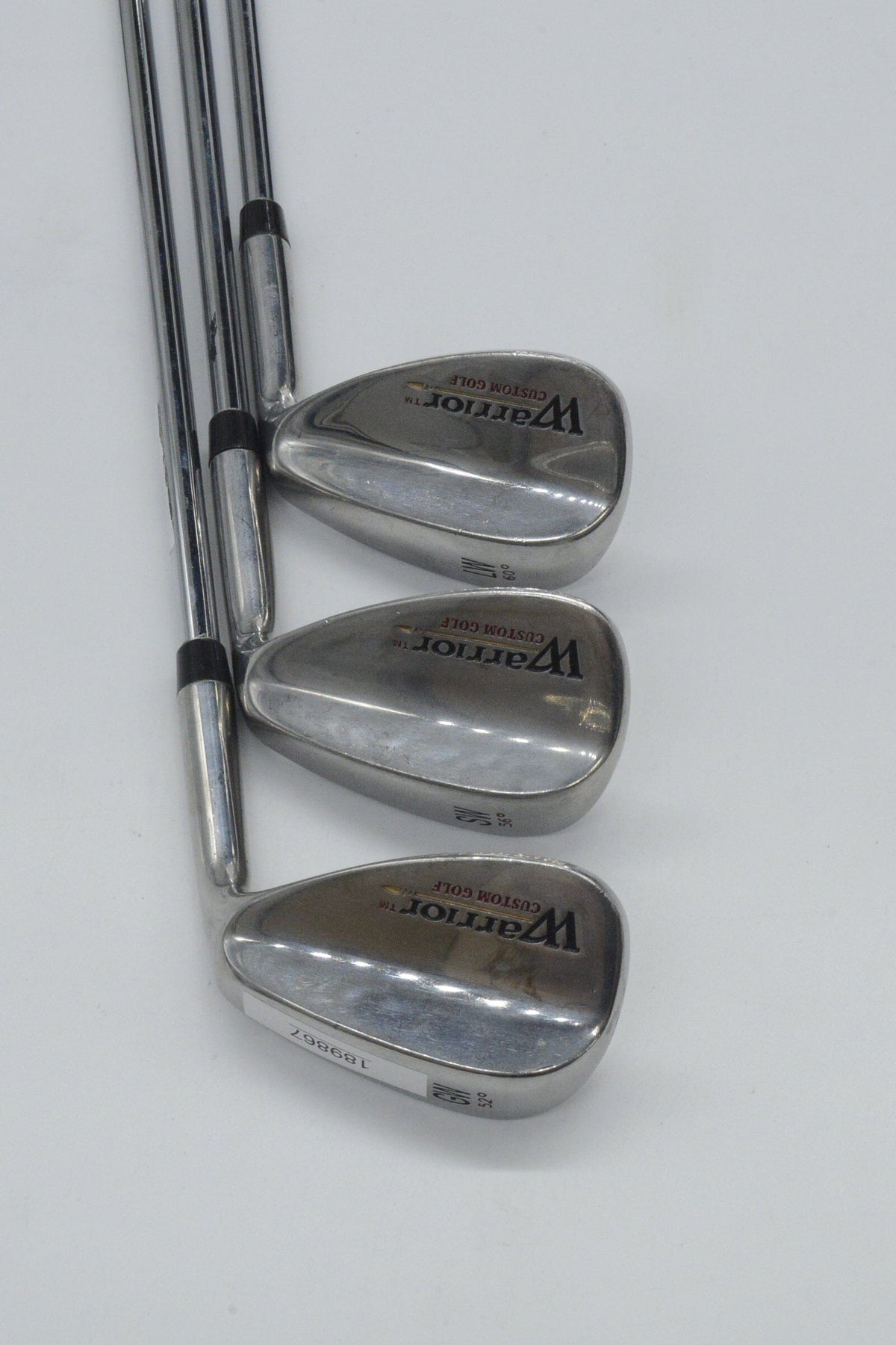 Warrior 52, 56, 60 Degree Wedge Set R Flex Golf Clubs GolfRoots