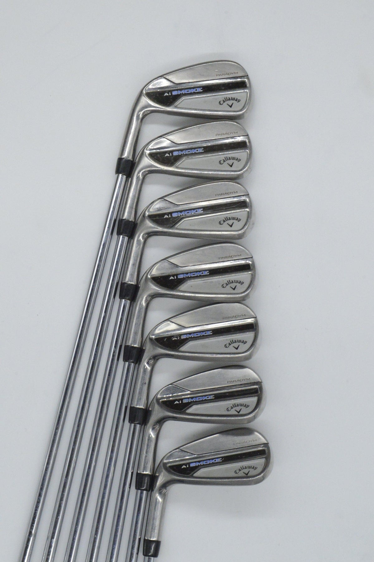 Lefty Callaway Paradym Ai Smoke 5-AW Iron Set R Flex Std Length Golf Clubs GolfRoots