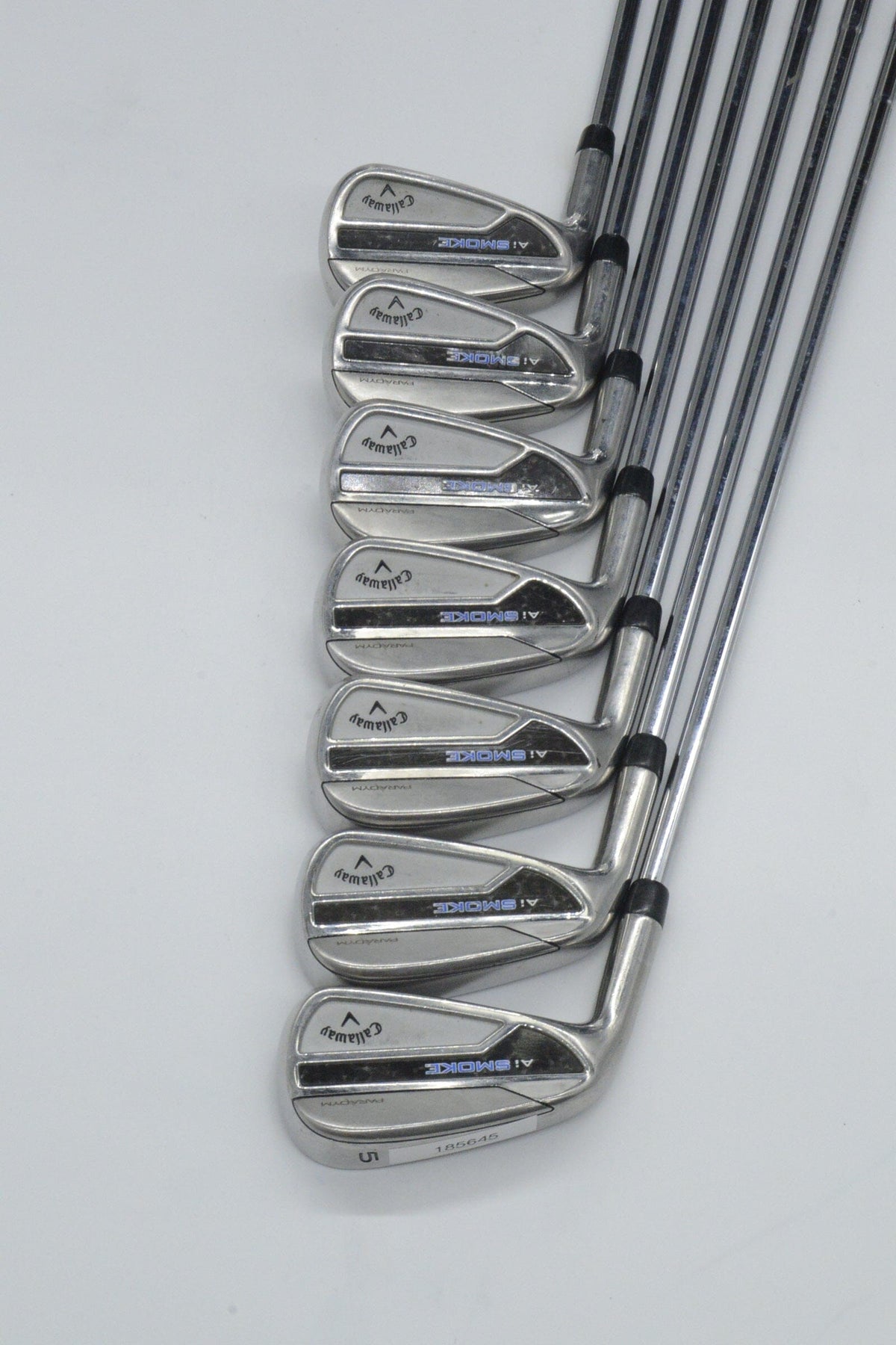 Lefty Callaway Paradym Ai Smoke 5-AW Iron Set R Flex Std Length Golf Clubs GolfRoots