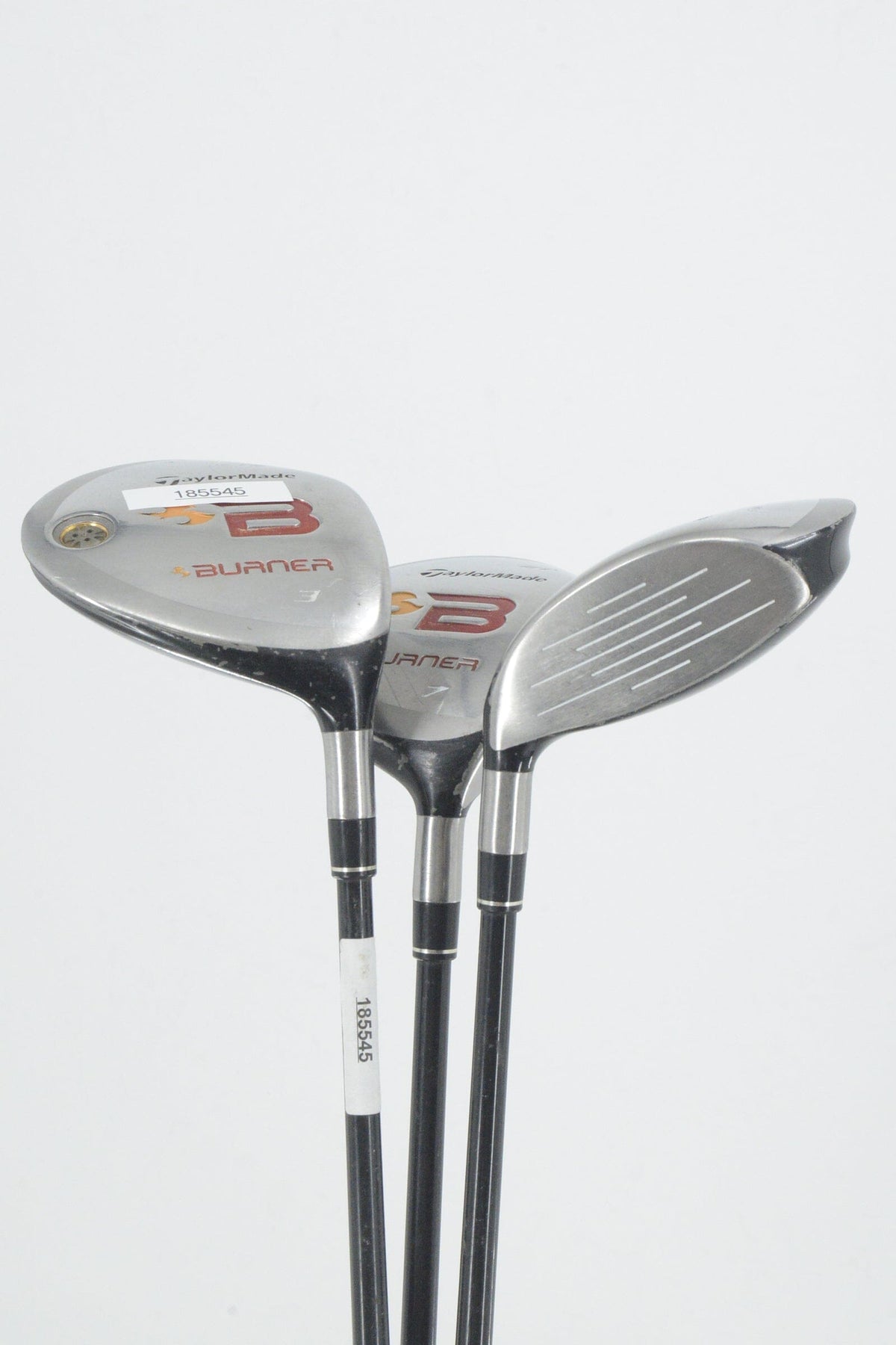 TaylorMade Burner 2008 3W, 5W, 7W Wood Set SR Flex Golf Clubs GolfRoots