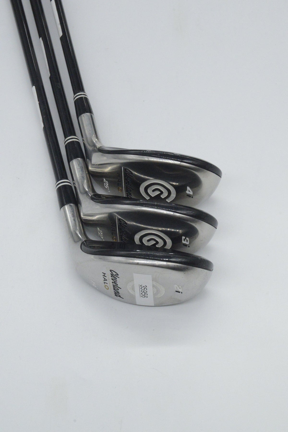 Cleveland Halo 2H, 3H, 4H Hybrid Set SR Flex Golf Clubs GolfRoots