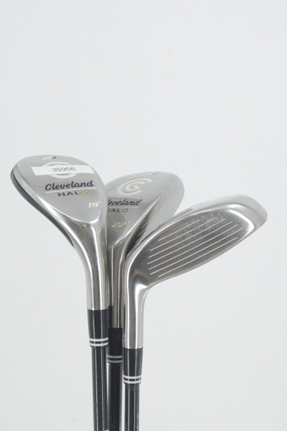 Cleveland Halo 2H, 3H, 4H Hybrid Set SR Flex Golf Clubs GolfRoots
