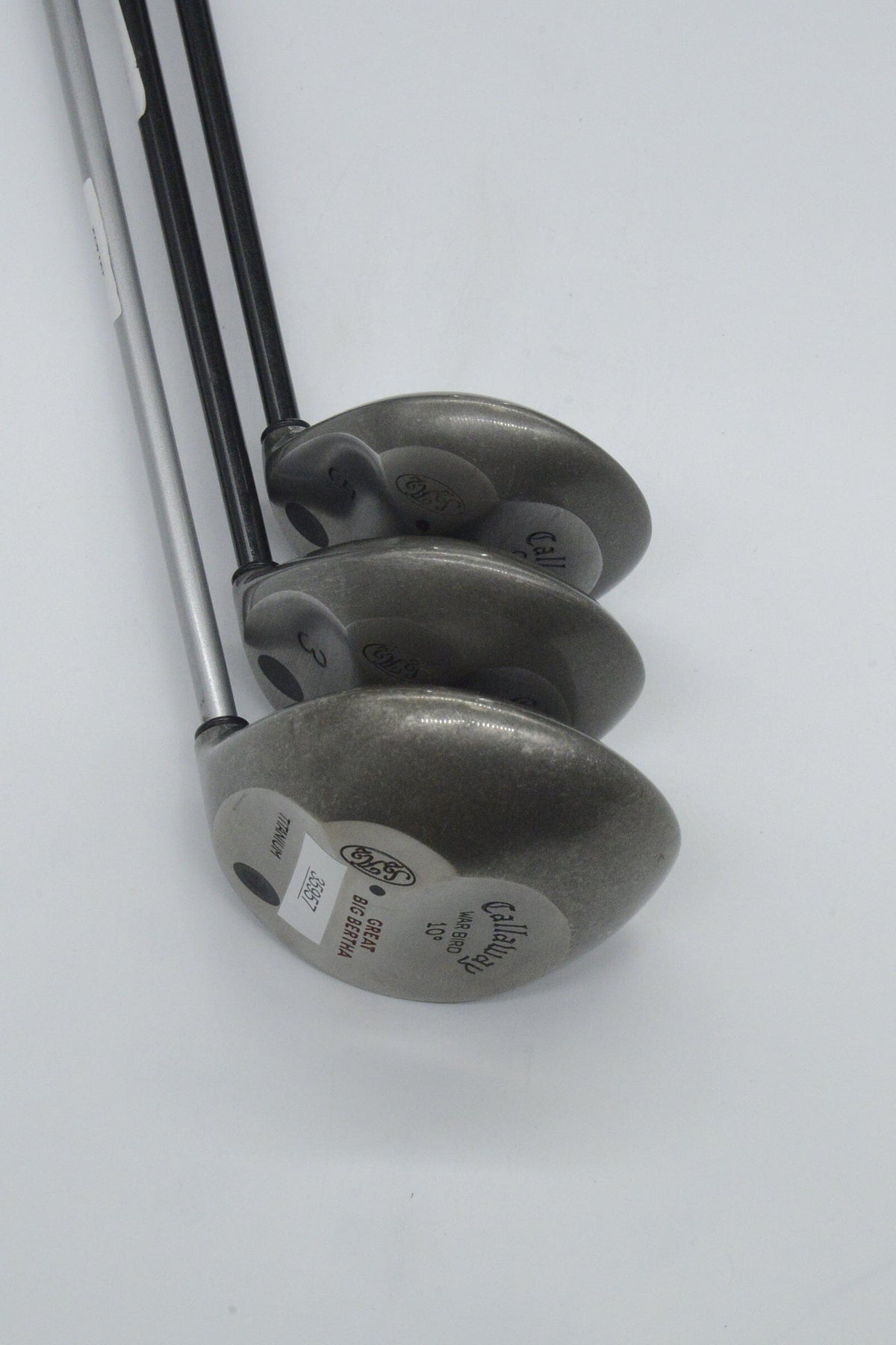 Callaway Big Bertha War Bird D, 3W, 5W Wood Set R Flex Golf Clubs GolfRoots