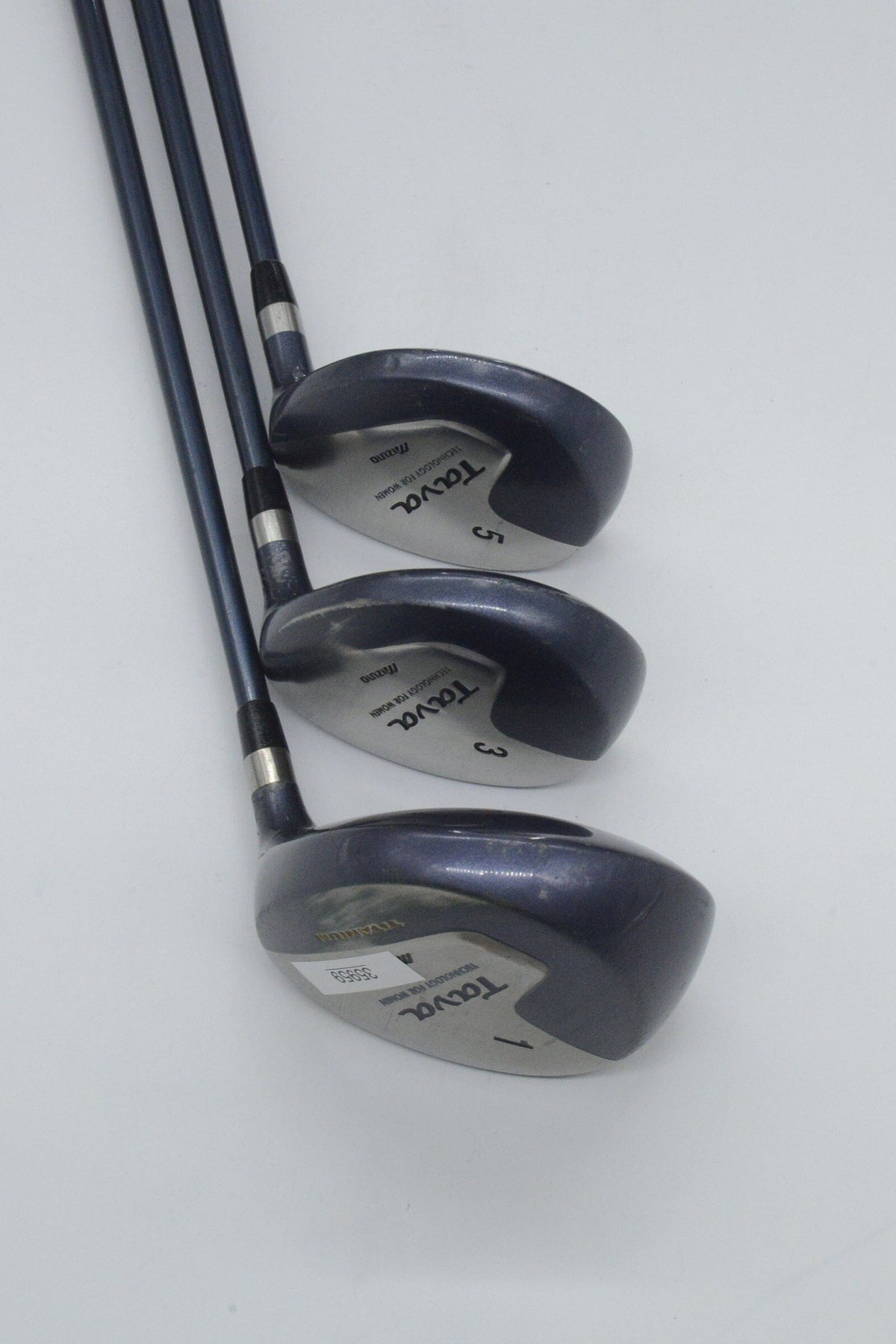 Women's Mizuno Tava D, 3W, 5W Wood Set W Flex Golf Clubs GolfRoots