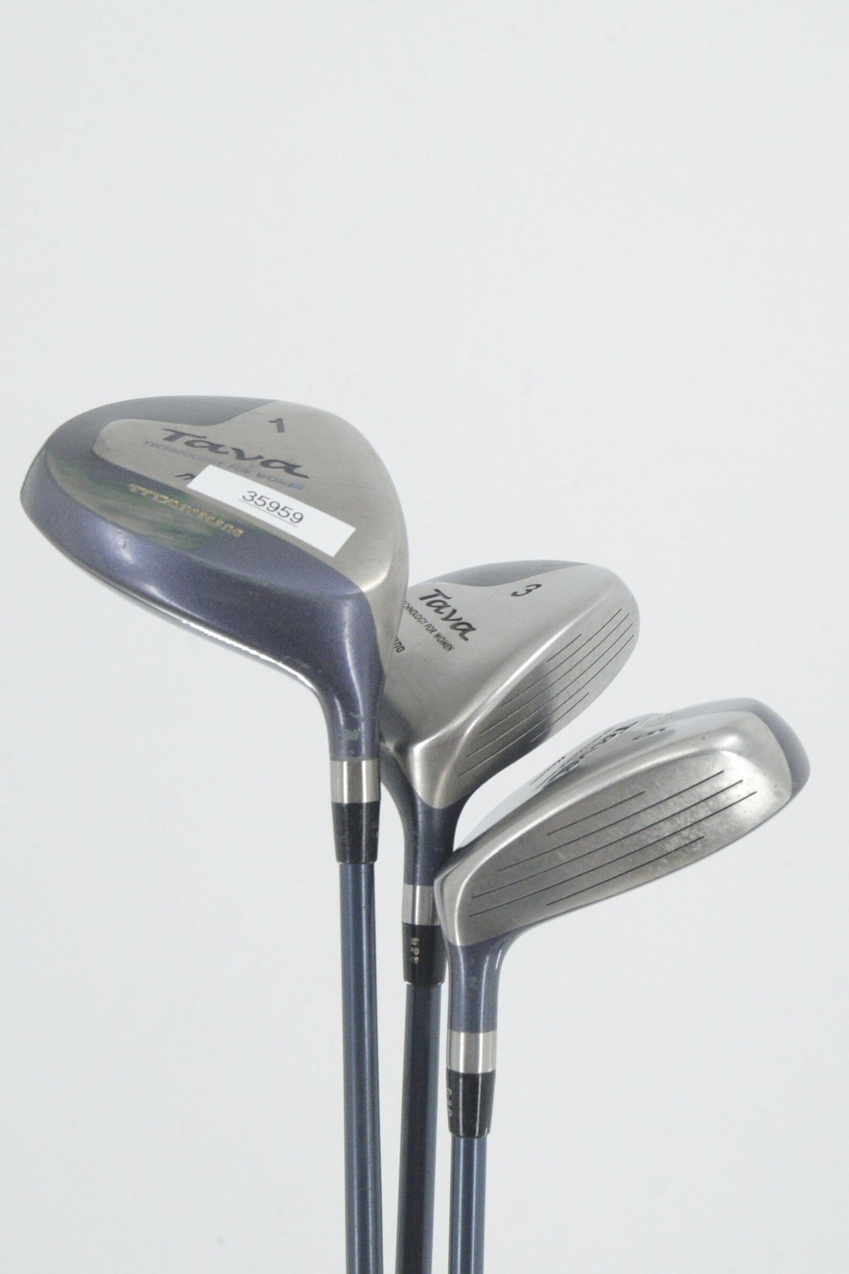 Women's Mizuno Tava D, 3W, 5W Wood Set W Flex Golf Clubs GolfRoots