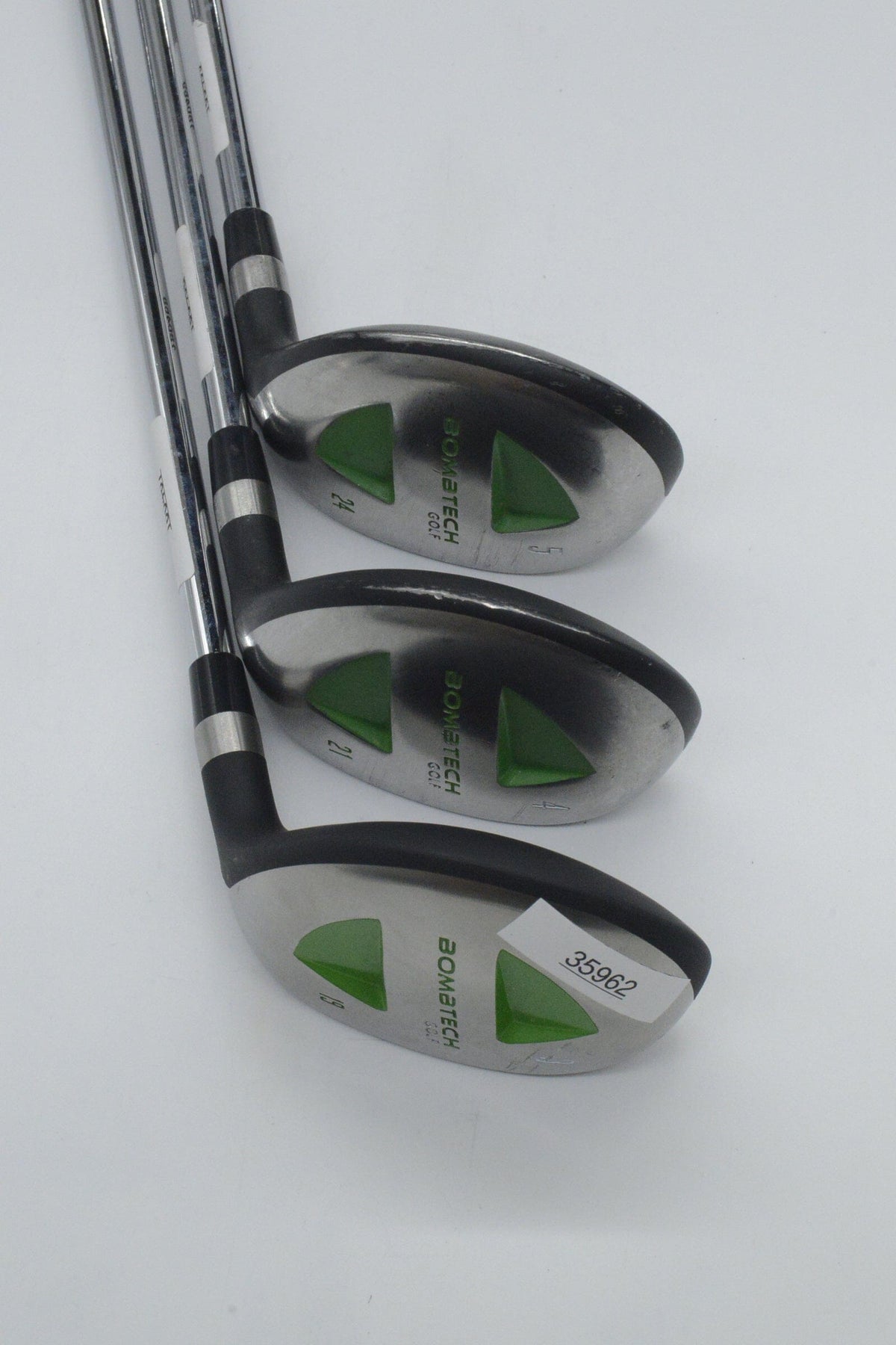 Bombtech 3H, 4H, 5H Hybrid Set S Flex Golf Clubs GolfRoots
