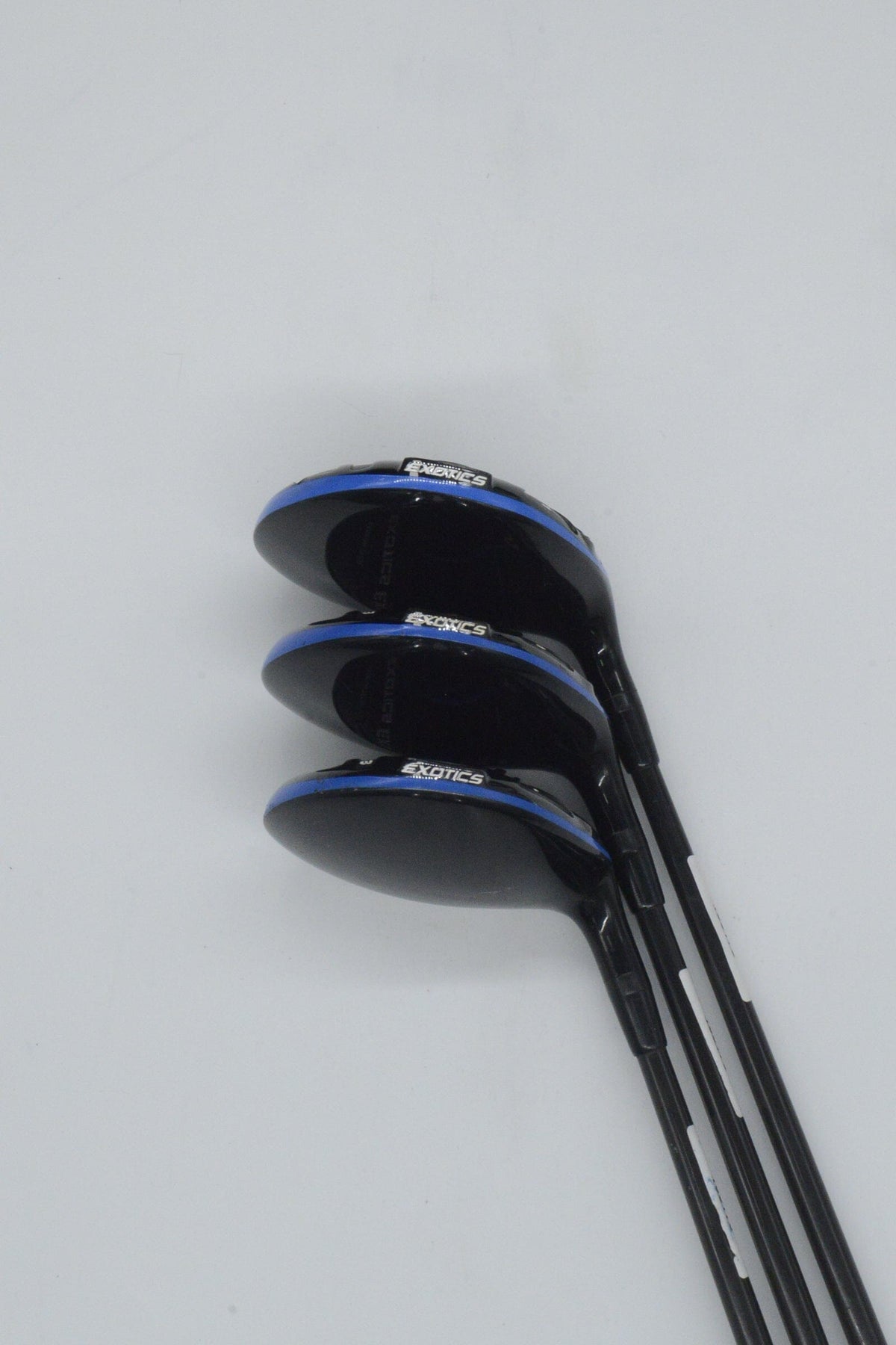 Tour Edge Exotics EXS 3W, 5W, 7W Wood Set R Flex Golf Clubs GolfRoots