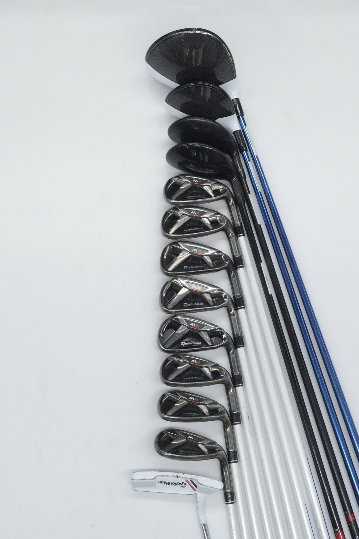 TaylorMade M2 Mixed Full Set S Flex -0.5" Golf Clubs GolfRoots