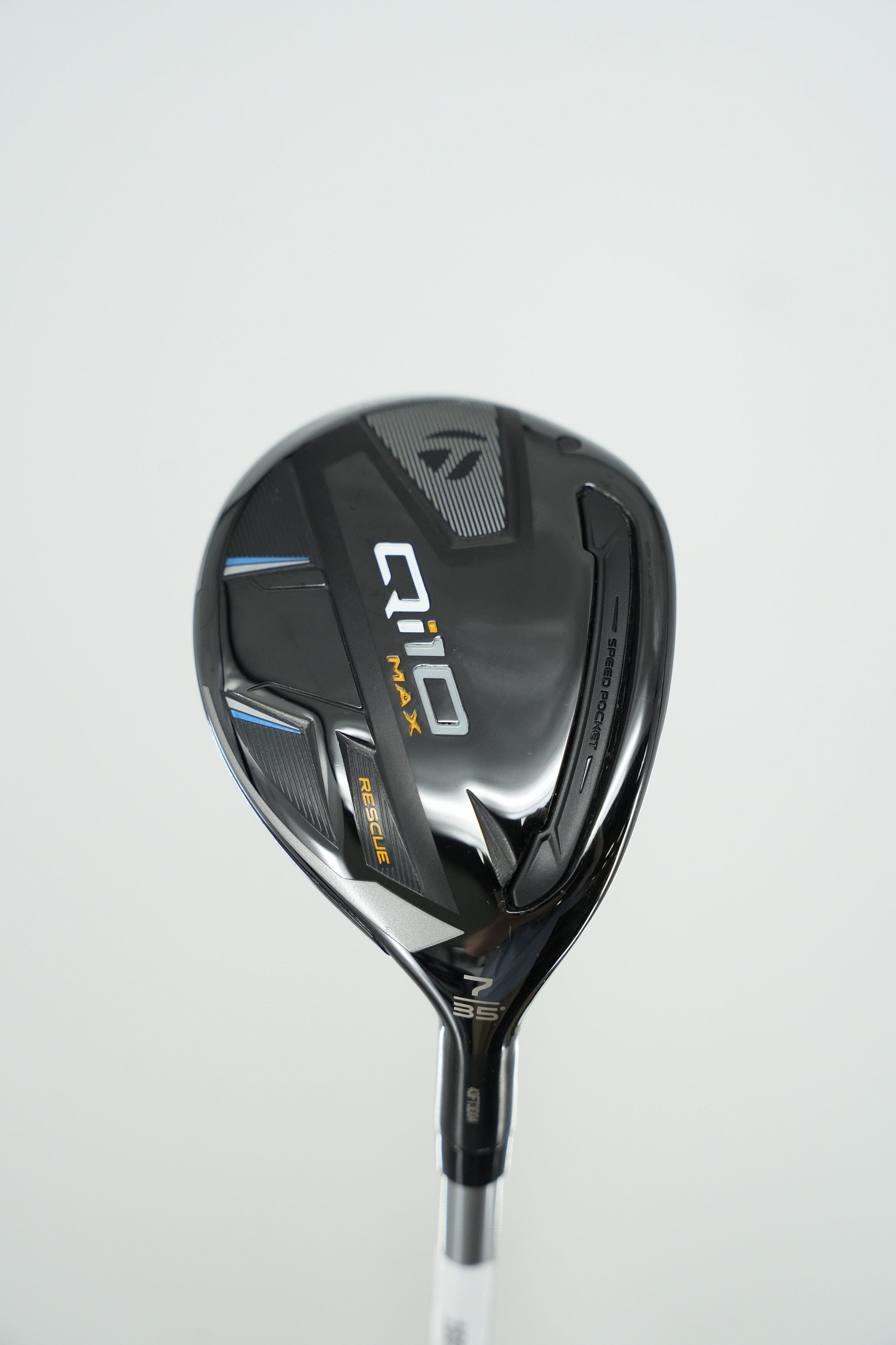 TaylorMade Qi10 Max Rescue 7 Hybrid R Flex 38" Golf Clubs GolfRoots