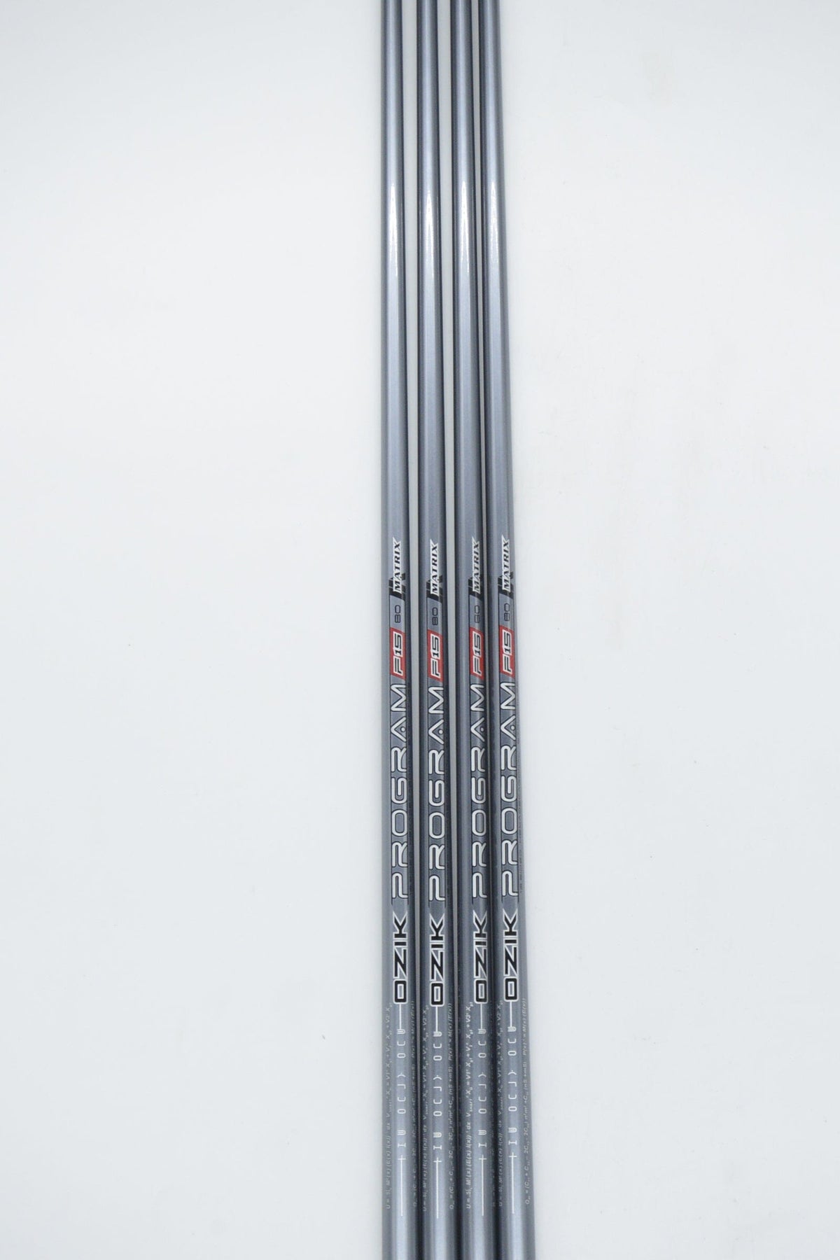 NEW Matrix Ozik Program F15 No Tip Iron Set Shafts R Flex Uncut Golf Clubs GolfRoots