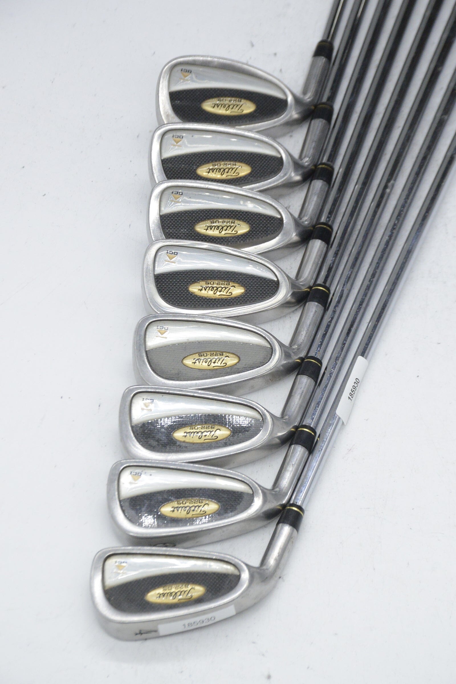 Lefty Titleist DCI 822 Oversize 4, 6-SW Iron Set R Flex +0.25" Golf Clubs GolfRoots