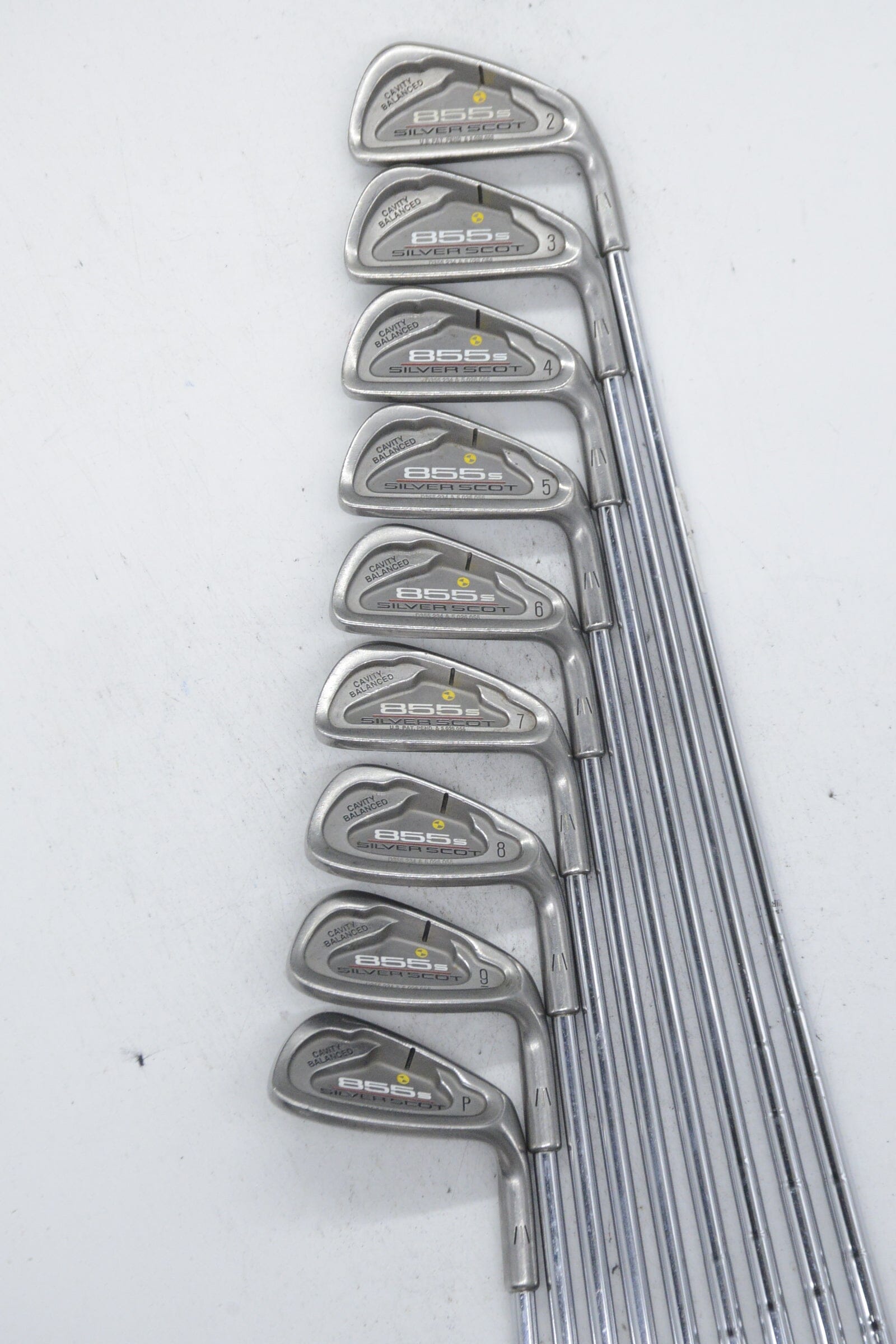 Tommy Armour 855S Silver Scot 2-PW Iron Set R Flex -0.25" Golf Clubs GolfRoots