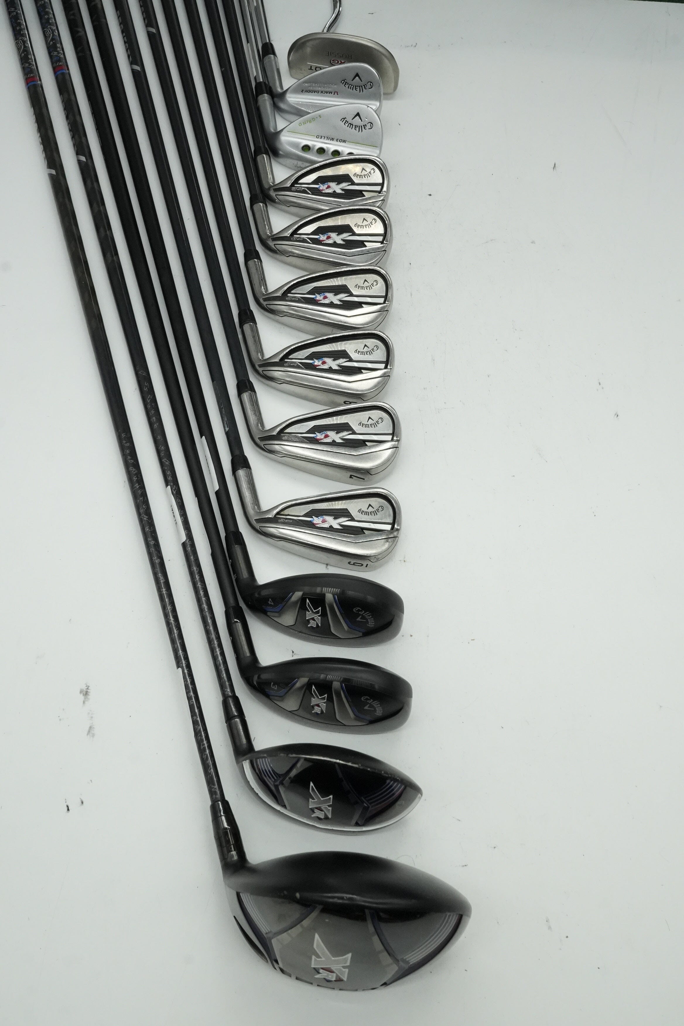 Callaway XR Mixed Full Set R Flex -0.5" Golf Clubs GolfRoots