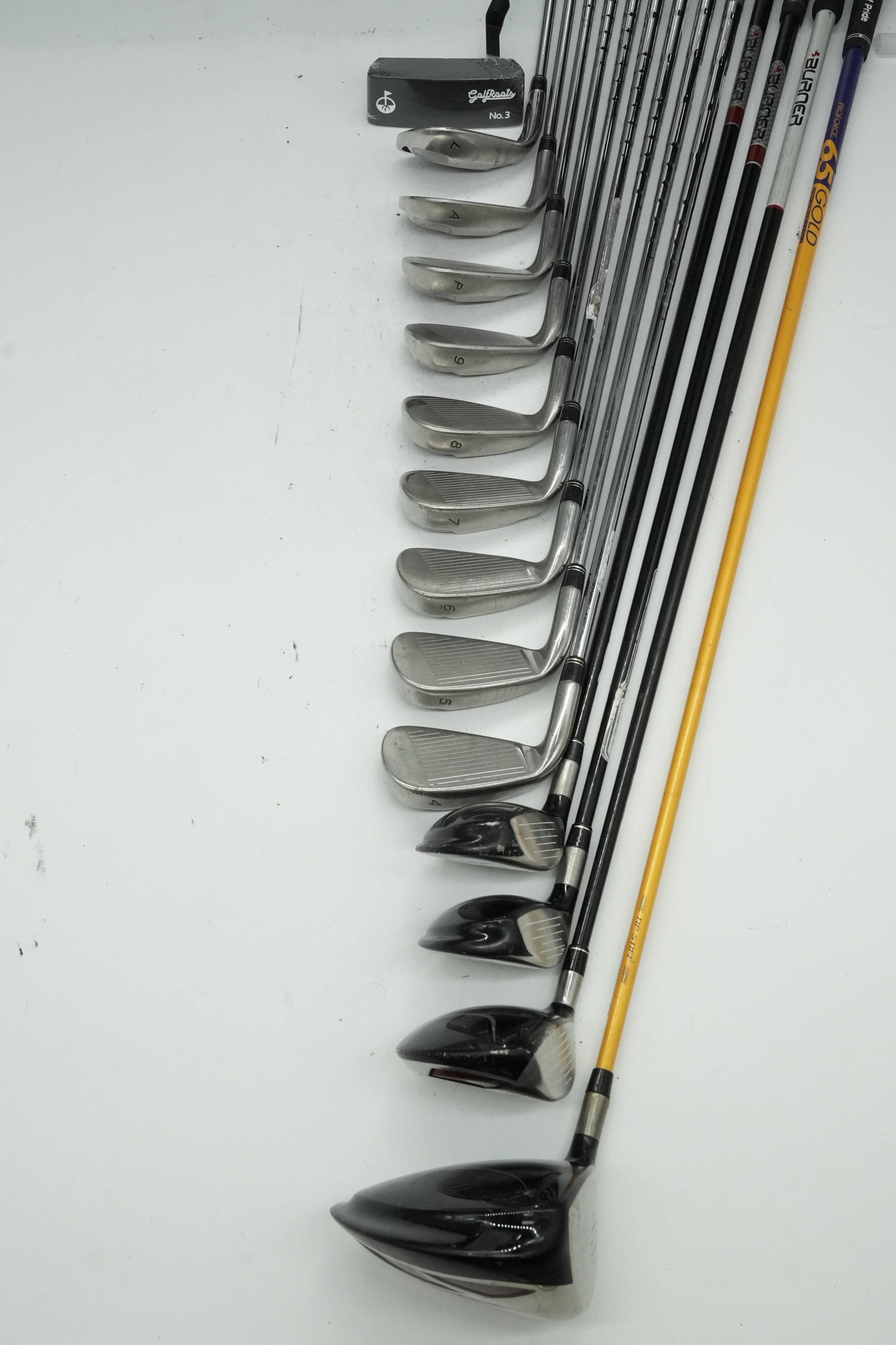 TaylorMade Burner Plus Mixed Full Set R Flex +0.5"