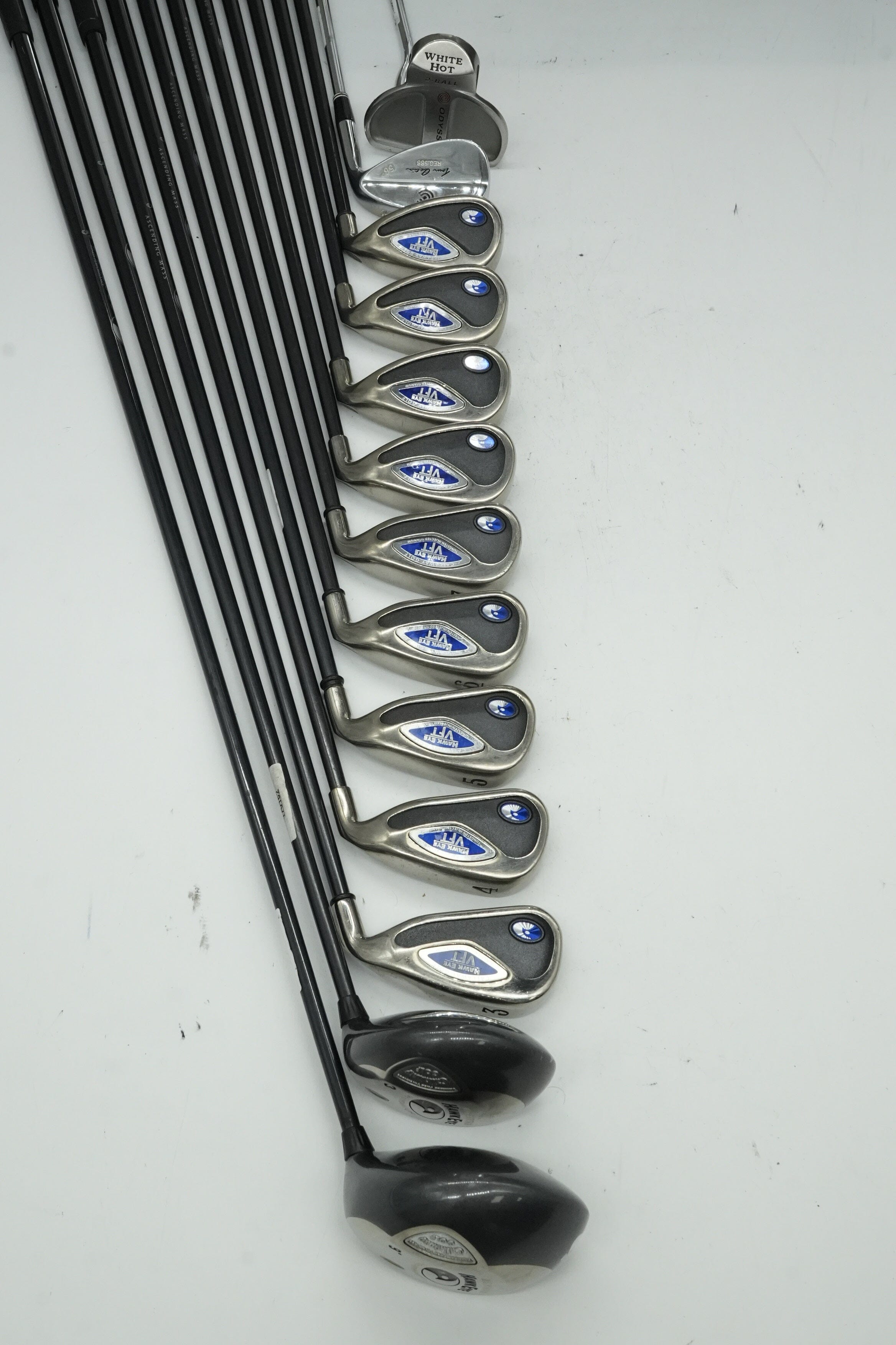 Callaway Hawk Eye Vft Mixed Full Set R Flex Std Length Golf Clubs GolfRoots