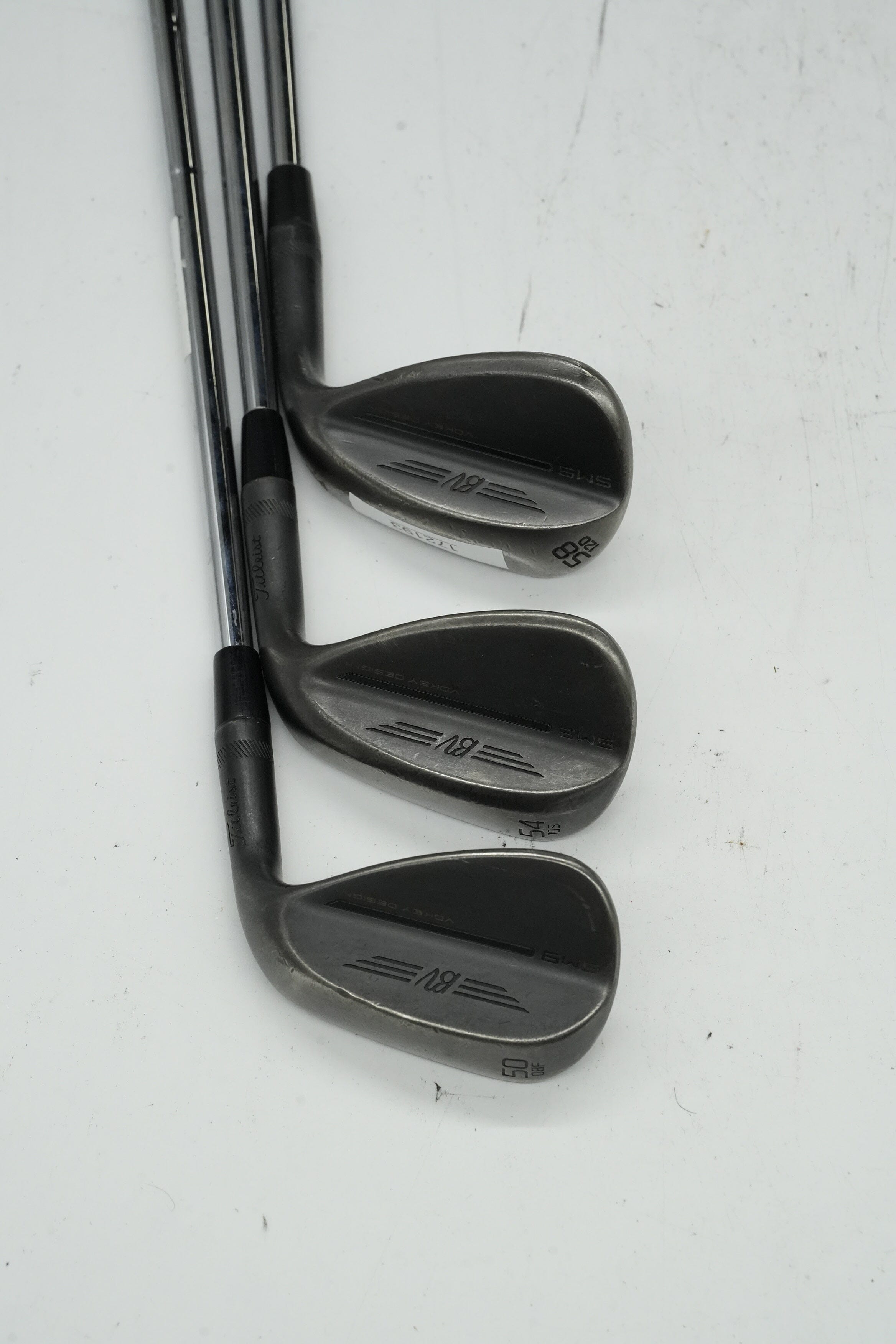 Titleist Vokey SM9 Jet Black 50, 54, 58 Degree Wedge Set Wedge Flex Golf Clubs GolfRoots