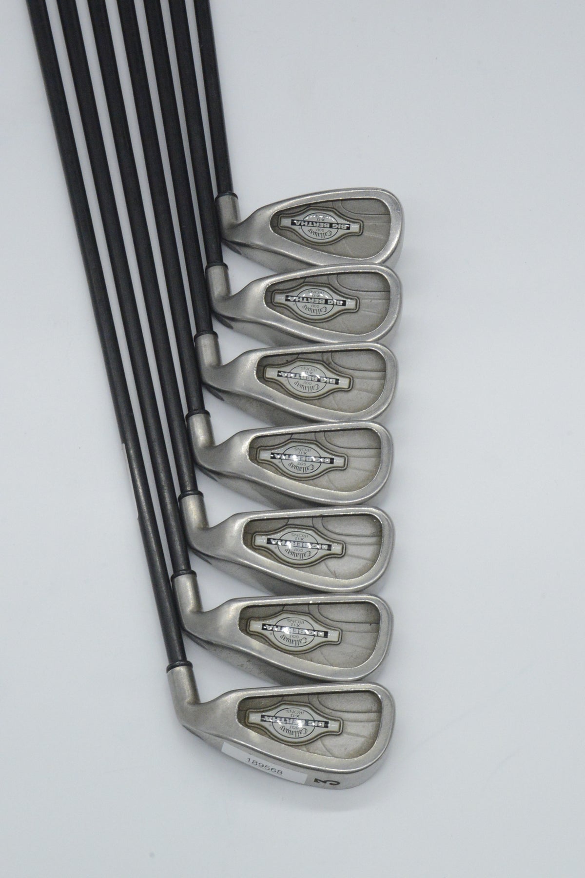 Callaway Big Bertha X-12 3-9 Iron Set S Flex -0.5"
