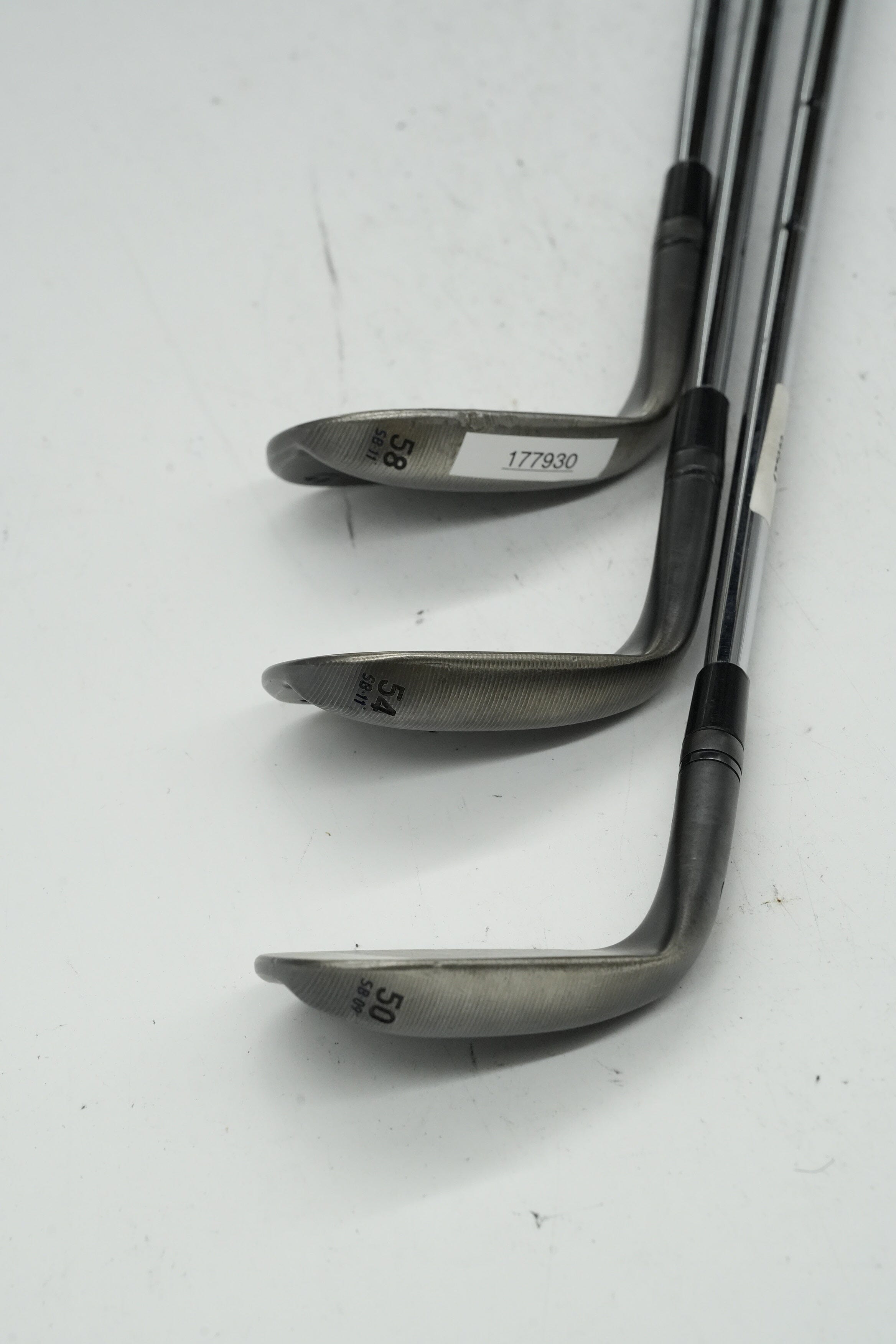 TaylorMade MG3 Black 50, 54, 58 Degree Wedge Set S Flex Golf Clubs GolfRoots