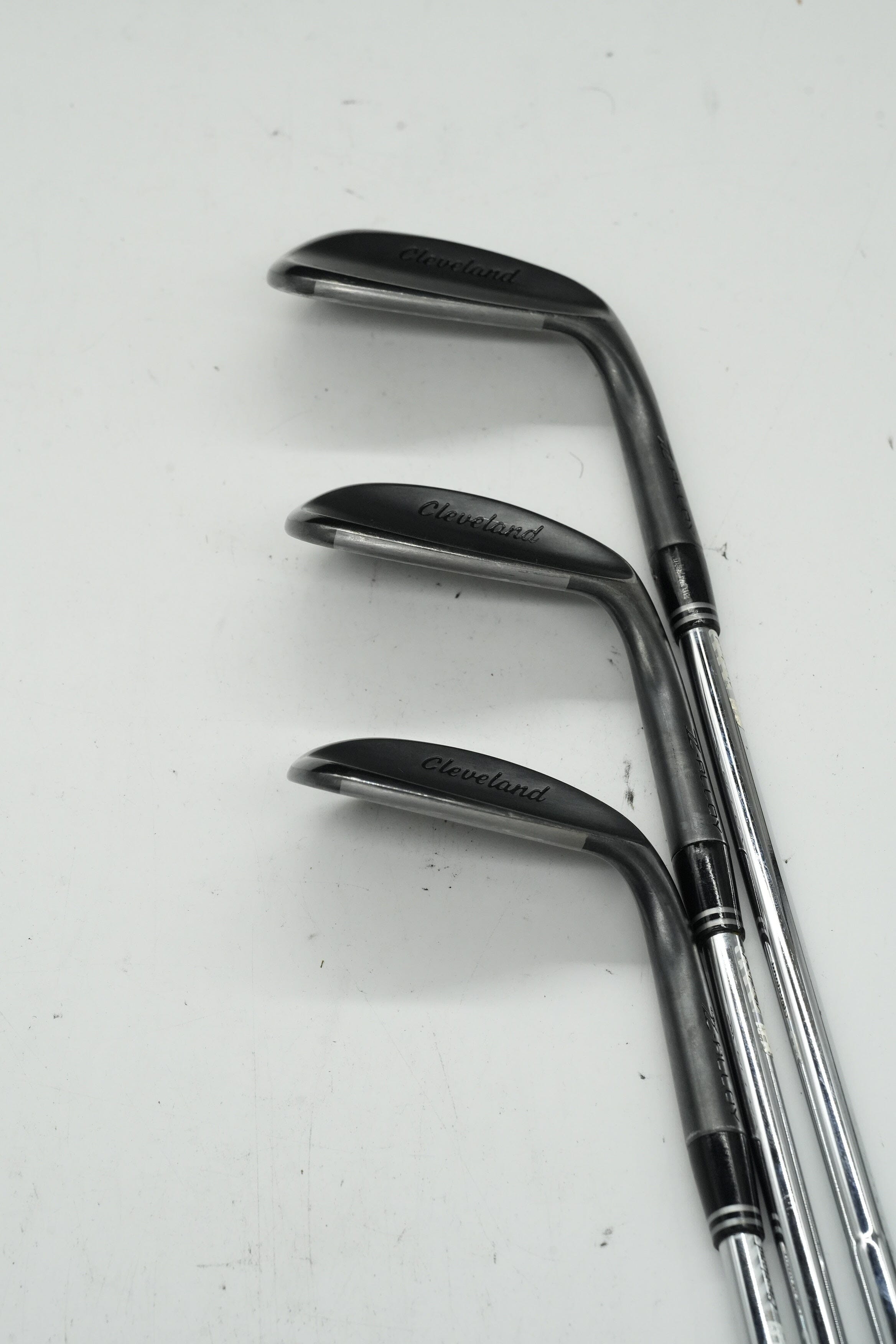 Cleveland RTZ Black Satin 52, 56, 60 Degree Wedge Set Wedge Flex Golf Clubs GolfRoots