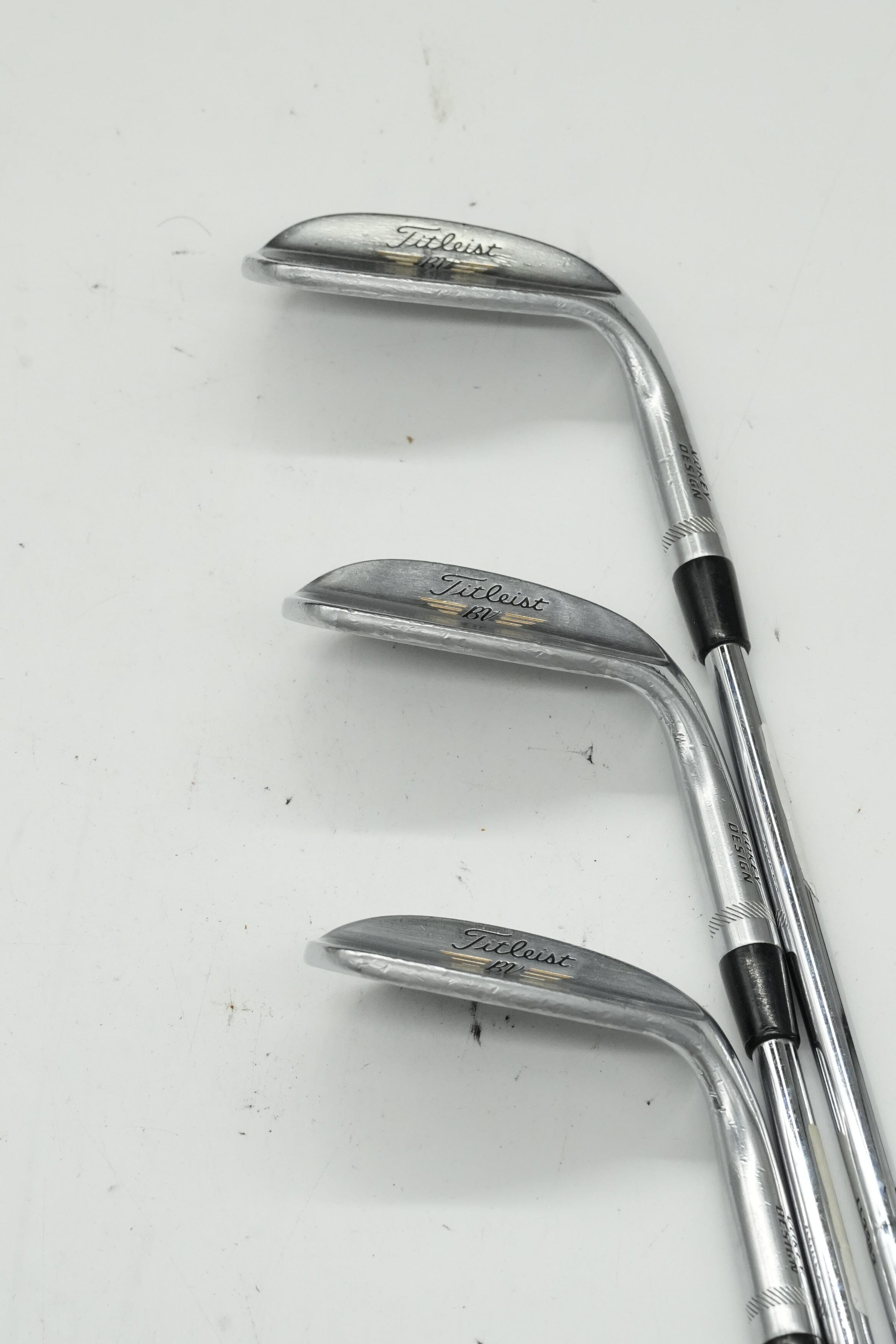 Titleist Vokey SM5 Tour Chrome 52, 56, 60 Degree Wedge Set Wedge Flex Golf Clubs GolfRoots