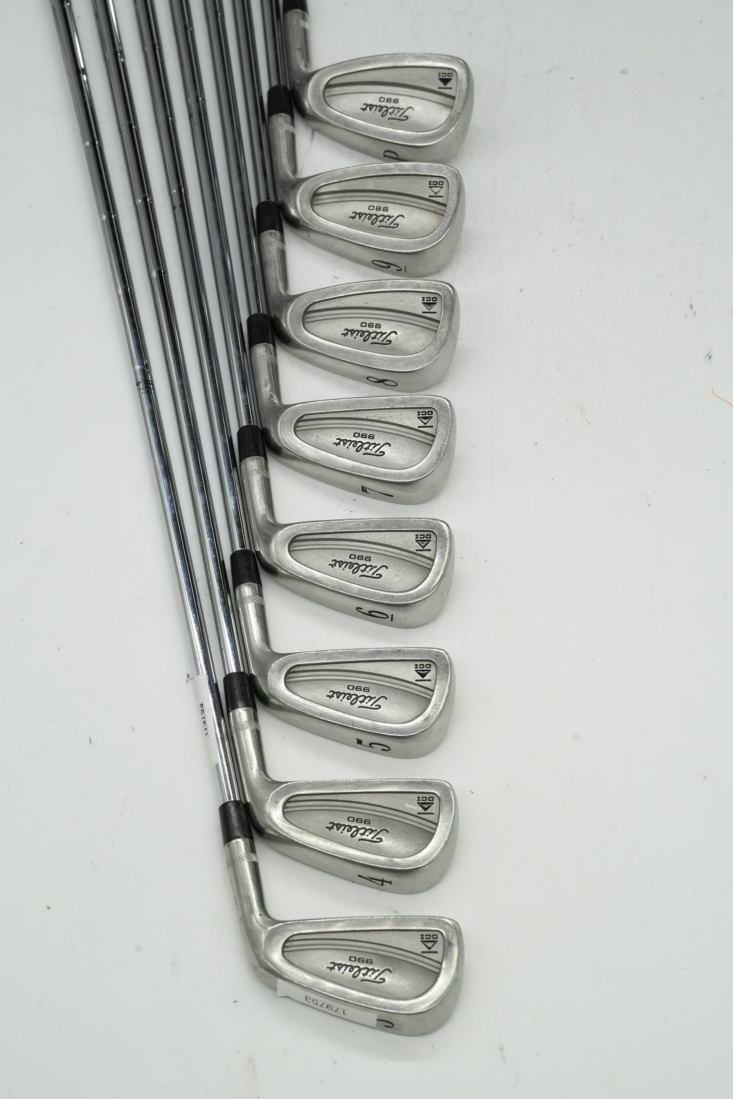 Titleist DCI 990B 3-PW Iron Set S Flex Std Length Golf Clubs GolfRoots
